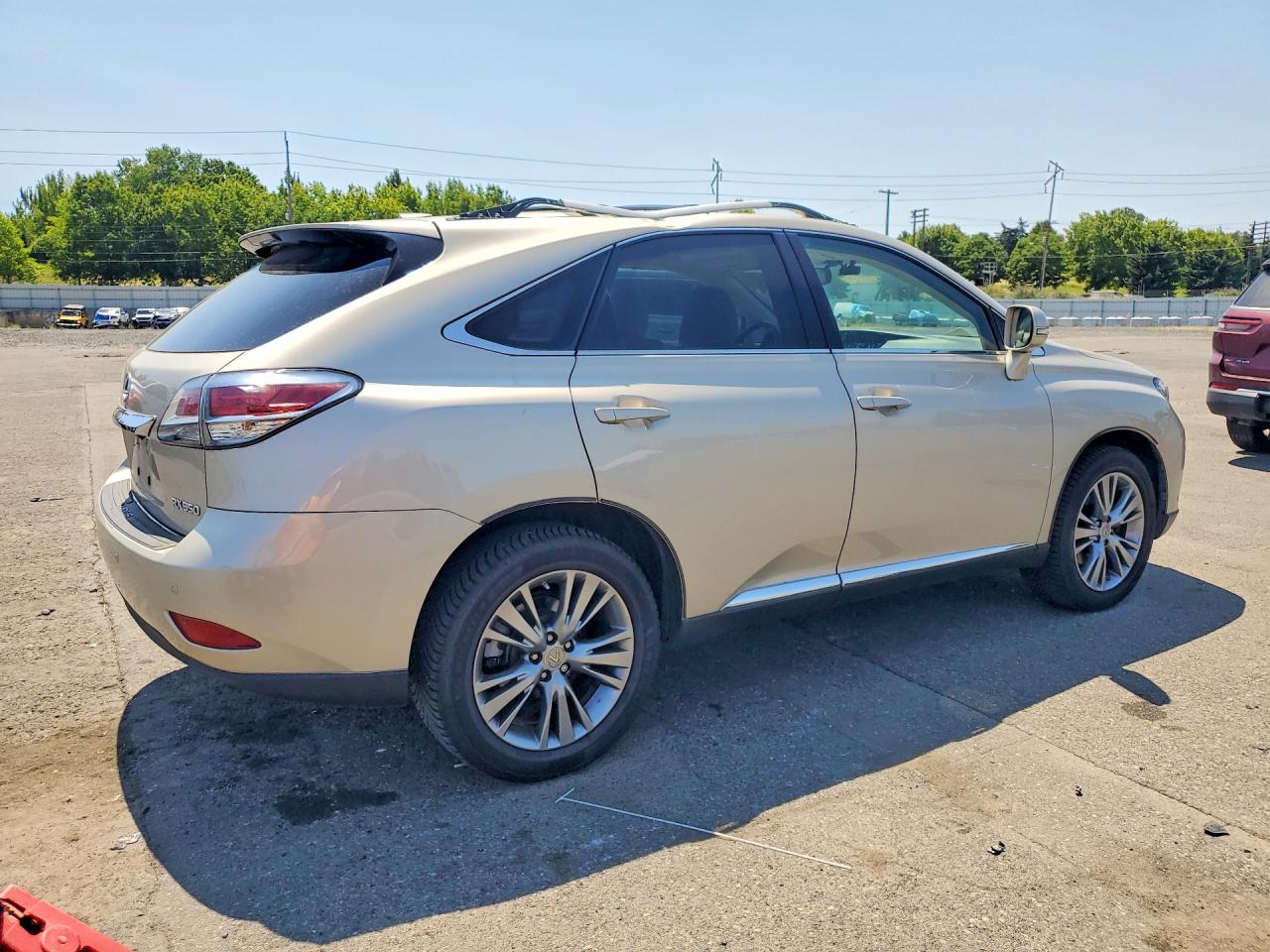 2013 Lexus Rx 350 Base Cream vin: 2T2BK1BA5DC202788