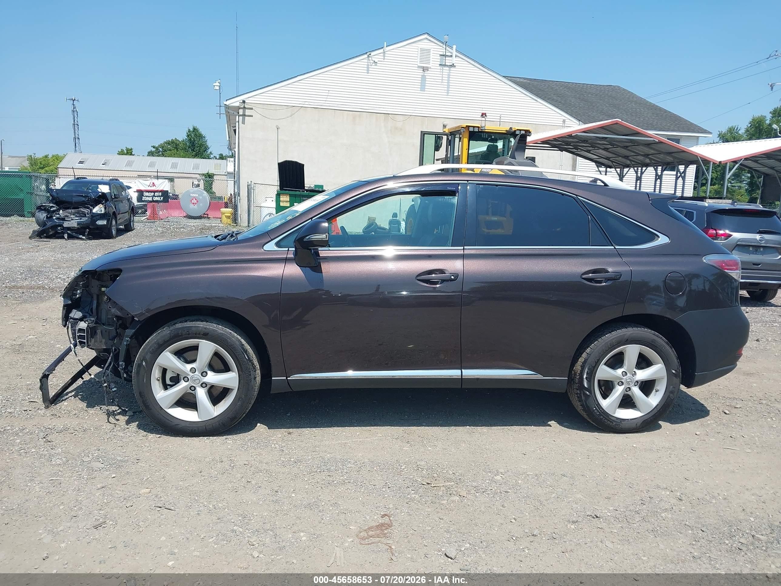 2013 Lexus Rx 350   Brown vin: 2T2BK1BA5DC207876