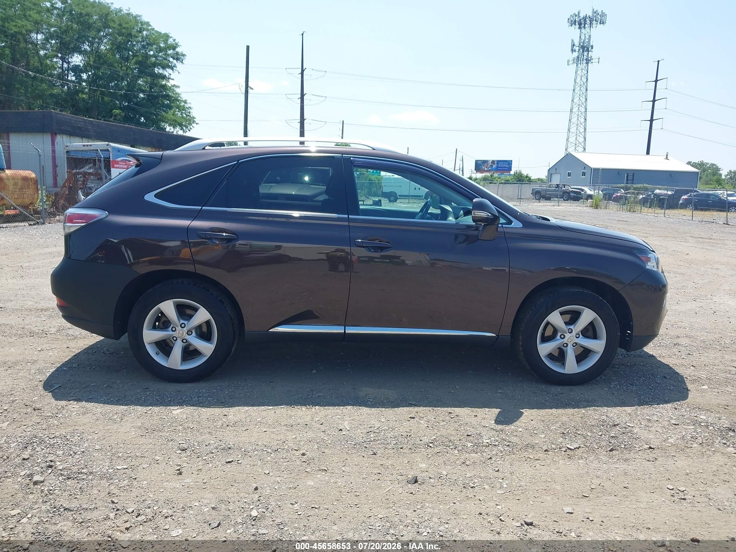 2013 Lexus Rx 350   Brown vin: 2T2BK1BA5DC207876