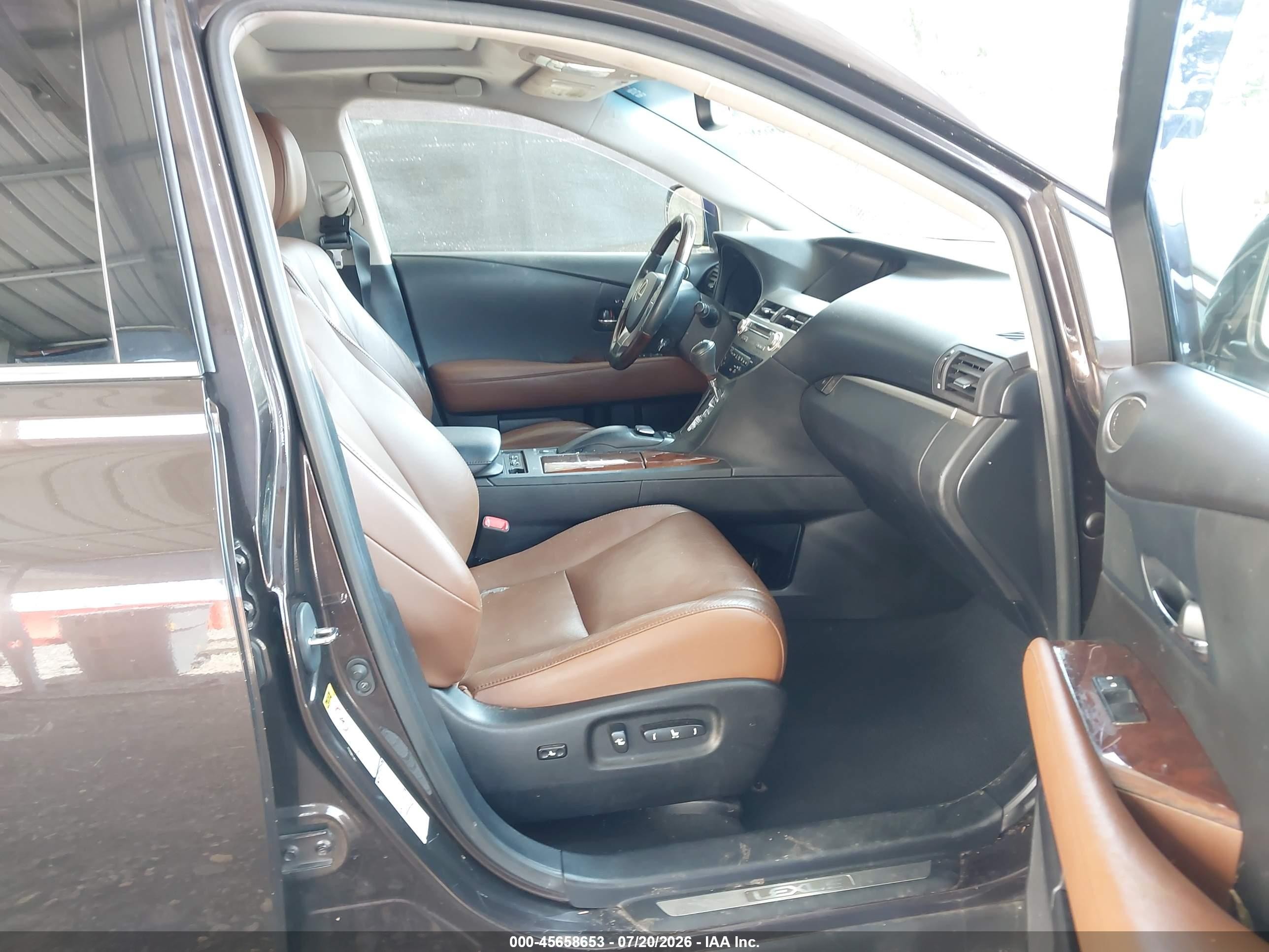 2013 Lexus Rx 350   Brown vin: 2T2BK1BA5DC207876