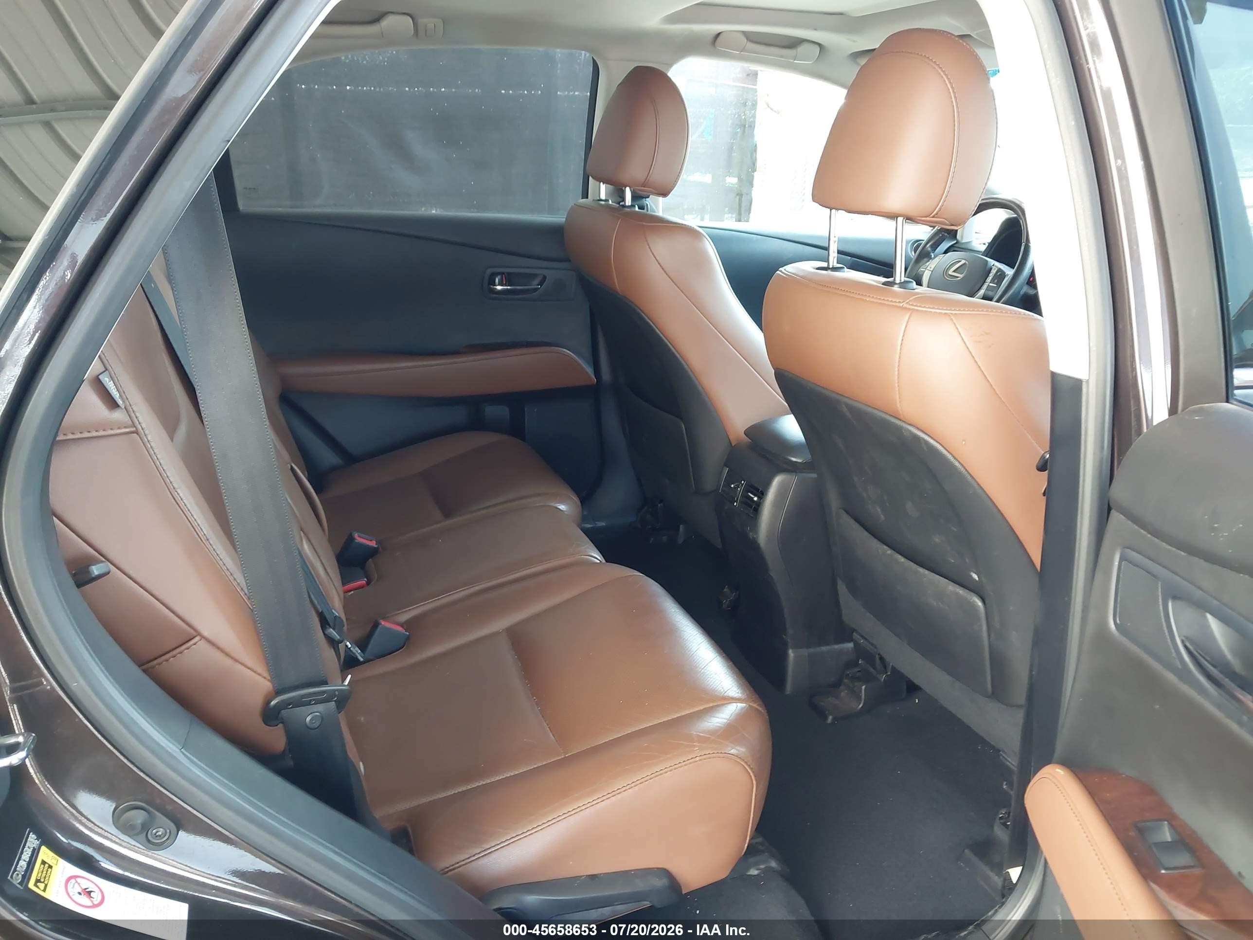 2013 Lexus Rx 350   Brown vin: 2T2BK1BA5DC207876