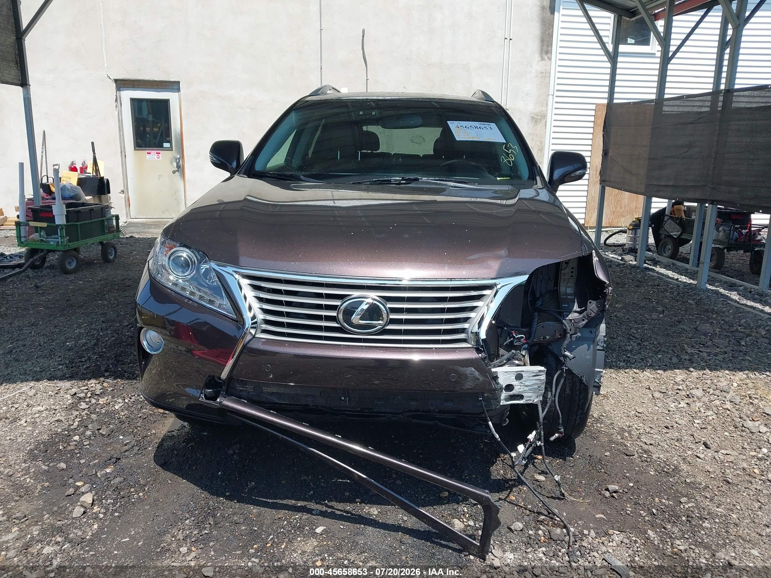 2013 Lexus Rx 350   Brown vin: 2T2BK1BA5DC207876