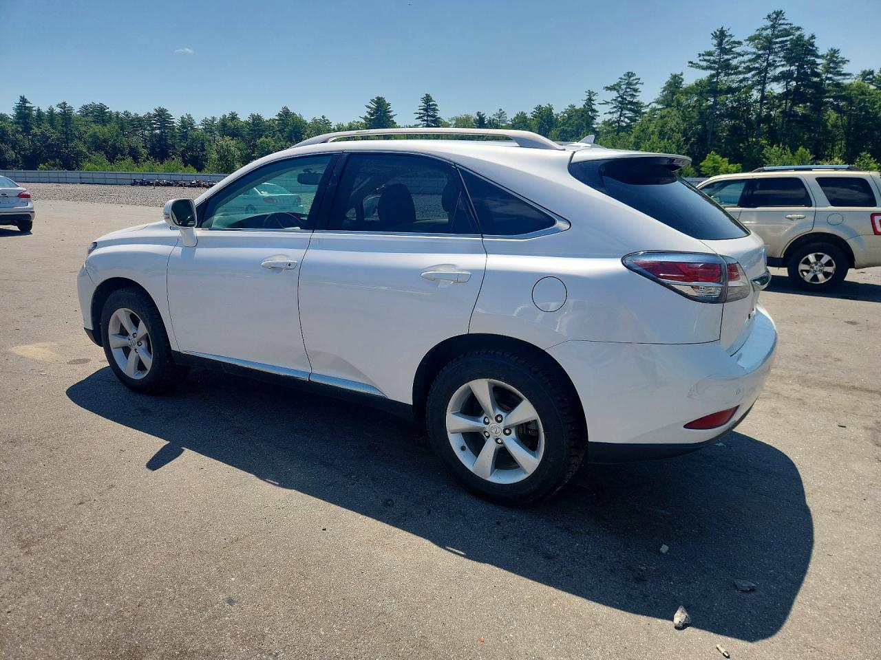 2013 Lexus Rx 350 Base Белый vin: 2T2BK1BA5DC210826