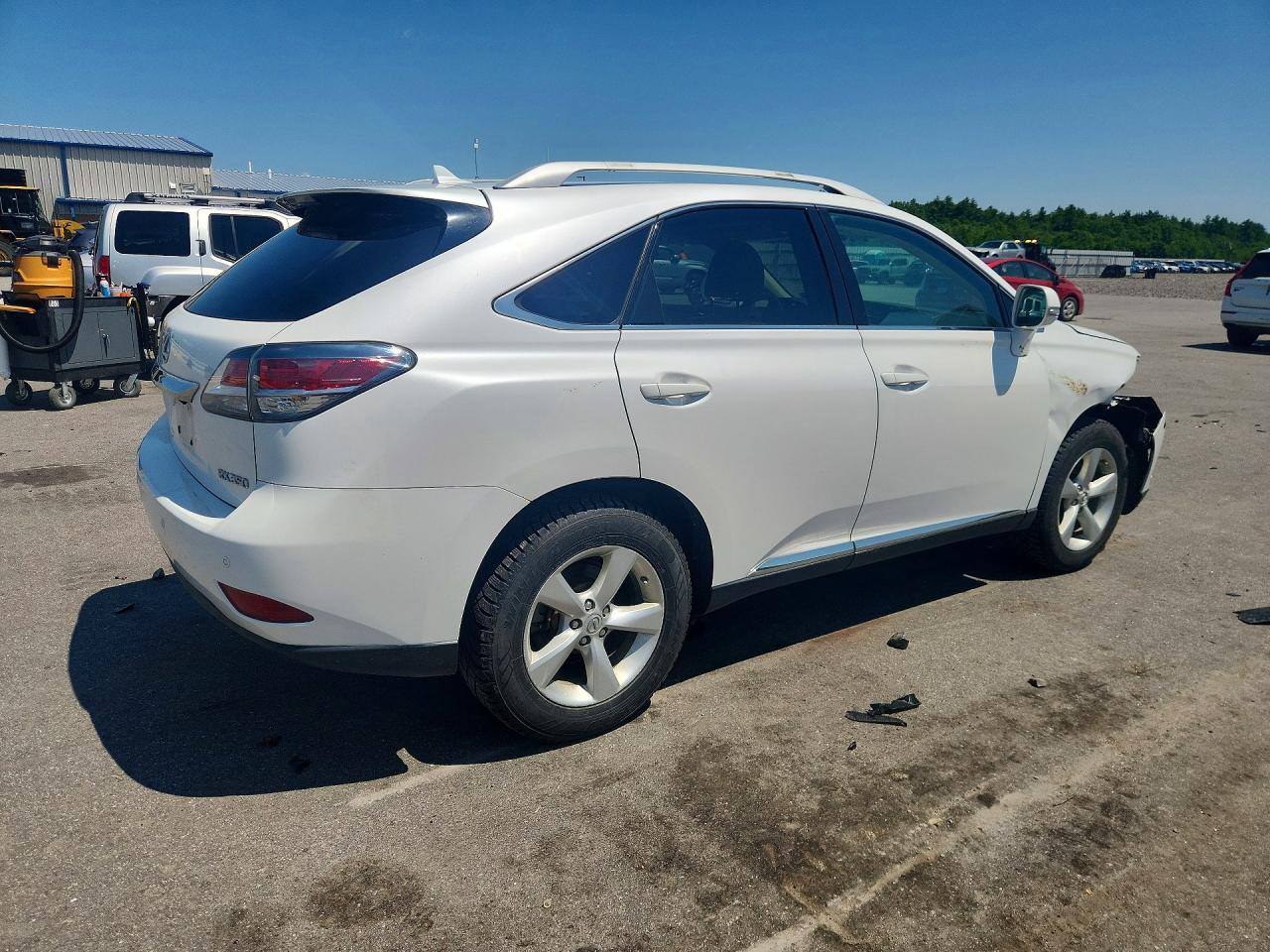 2013 Lexus Rx 350 Base Белый vin: 2T2BK1BA5DC210826