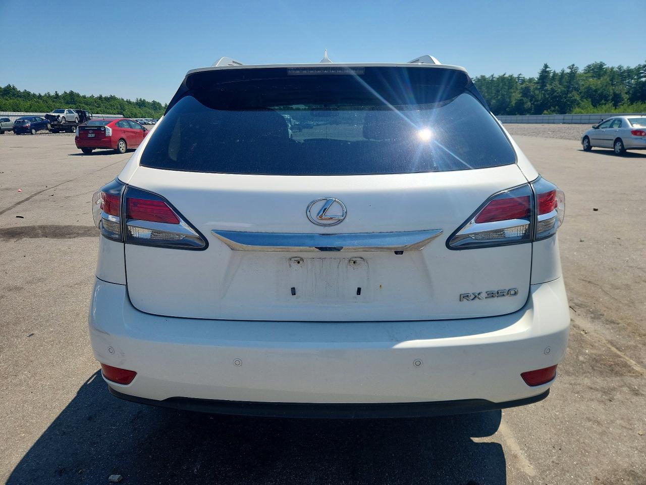 2013 Lexus Rx 350 Base Белый vin: 2T2BK1BA5DC210826