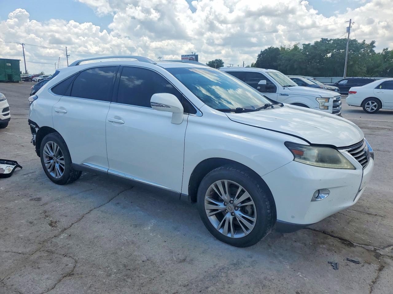 2013 Lexus Rx 350 Base White vin: 2T2BK1BA5DC212124