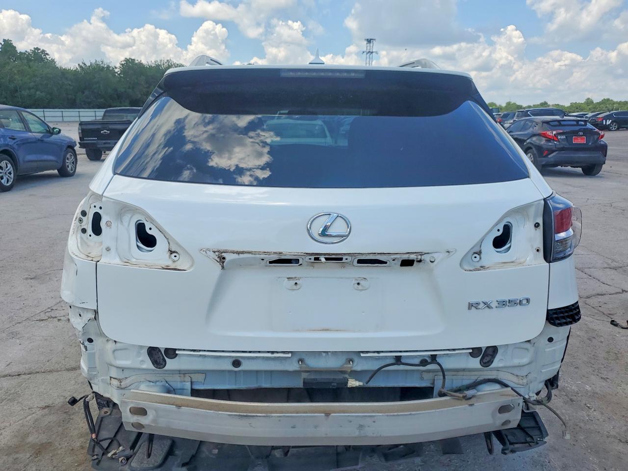2013 Lexus Rx 350 Base White vin: 2T2BK1BA5DC212124