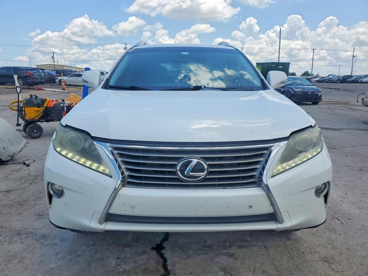 2013 Lexus Rx 350 Base White vin: 2T2BK1BA5DC212124