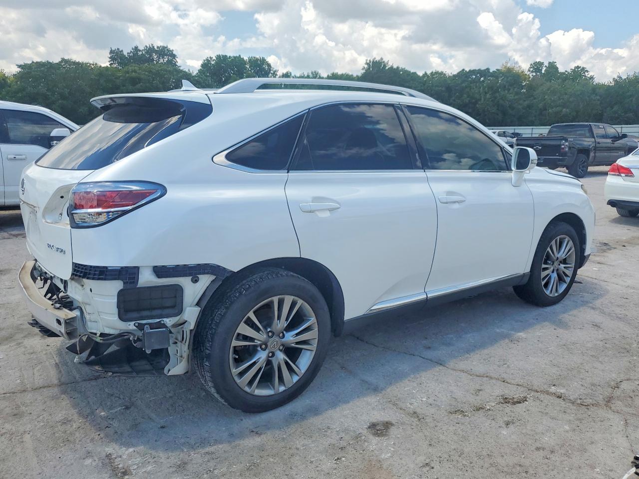 2013 Lexus Rx 350 Base White vin: 2T2BK1BA5DC212124