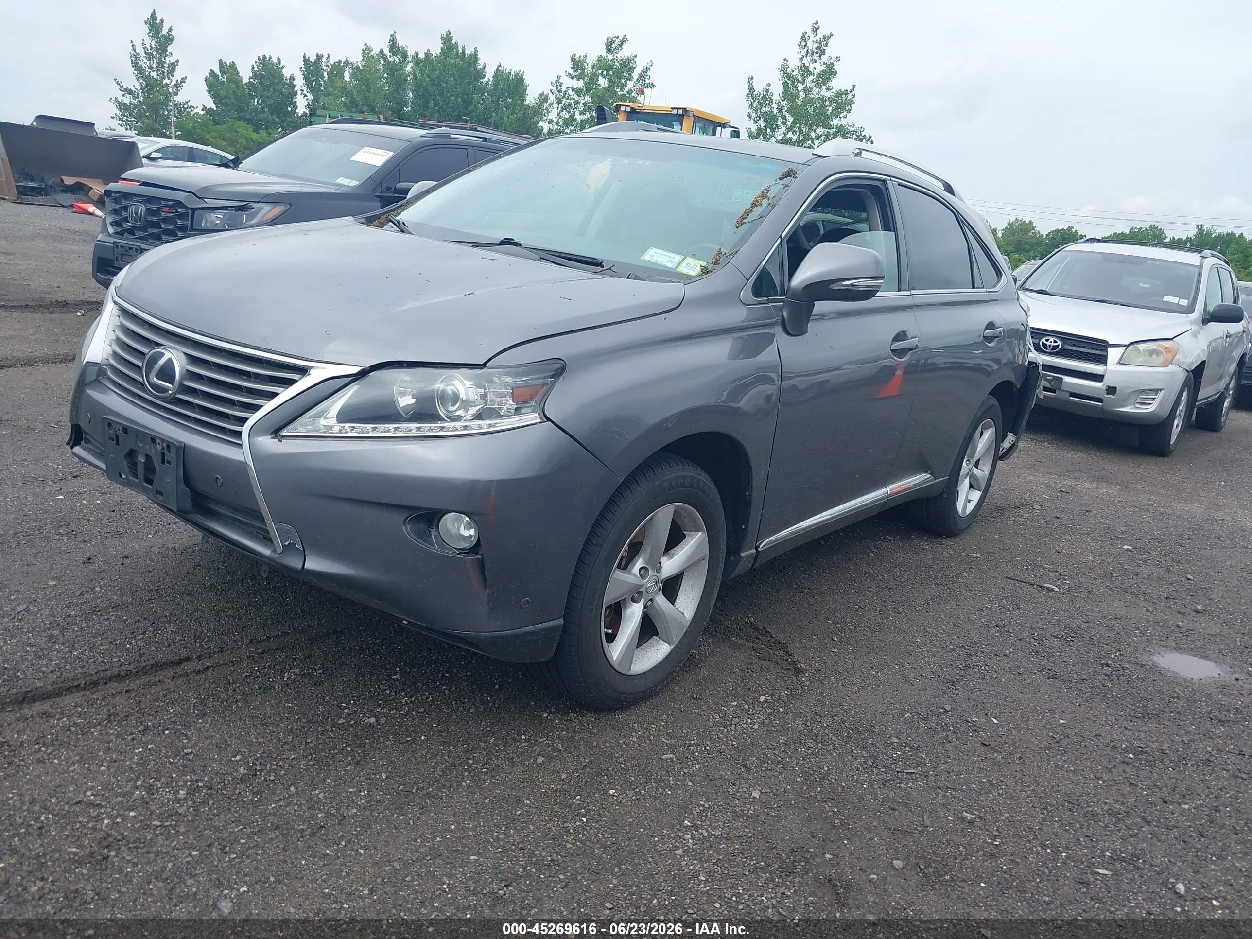 2014 Lexus Rx 350   Gray vin: 2T2BK1BA5EC226591