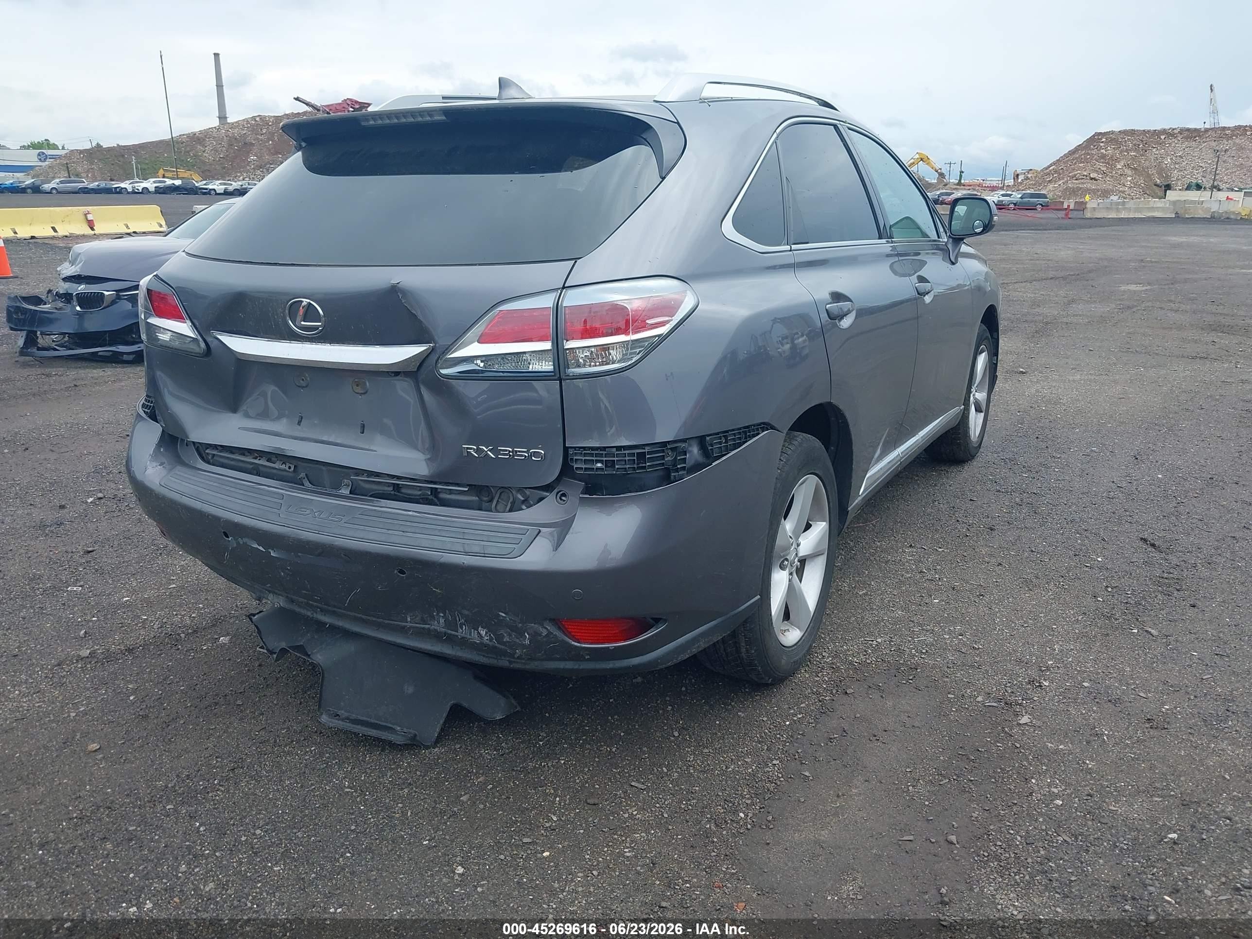 2014 Lexus Rx 350   Gray vin: 2T2BK1BA5EC226591
