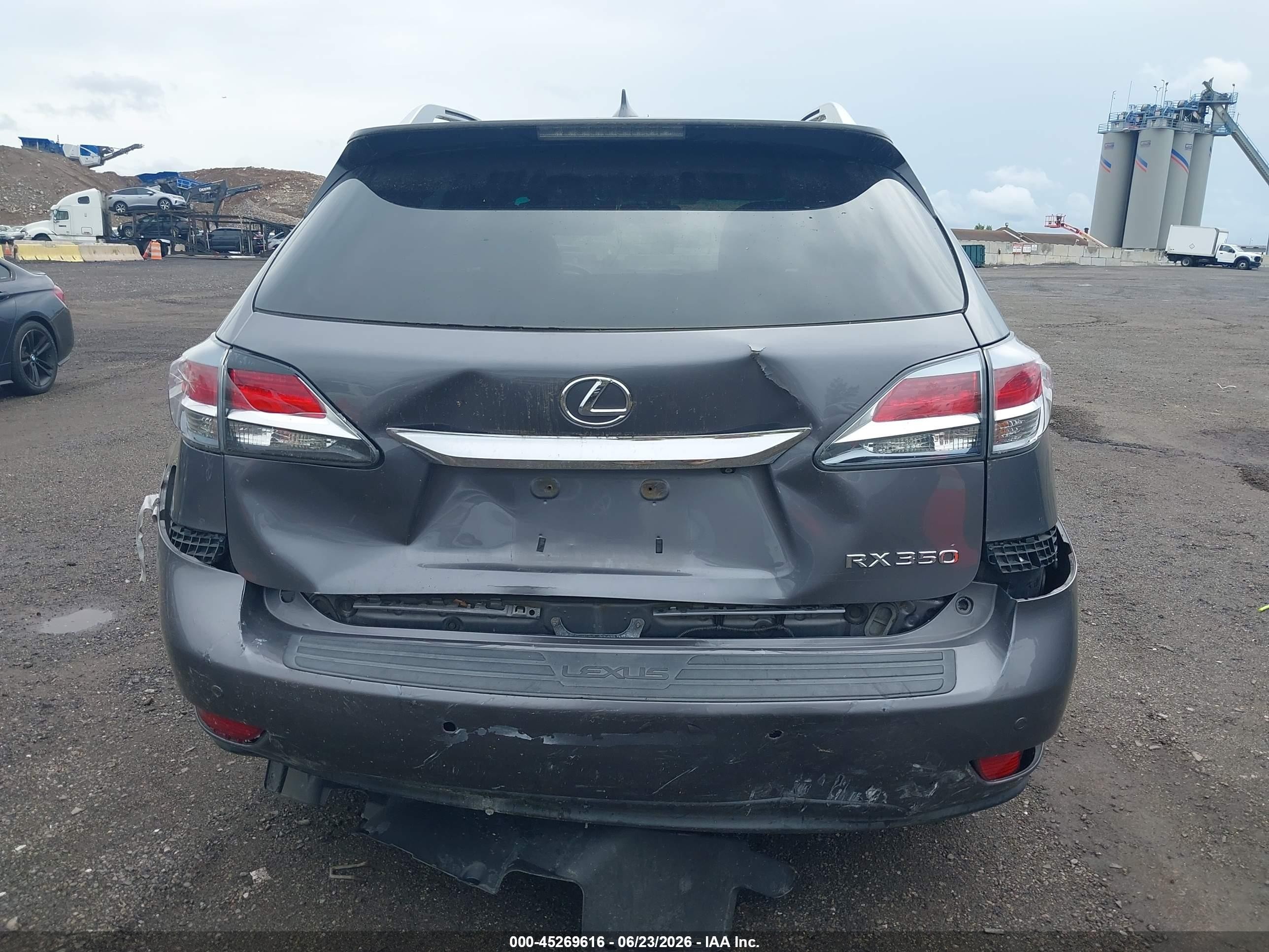 2014 Lexus Rx 350   Gray vin: 2T2BK1BA5EC226591