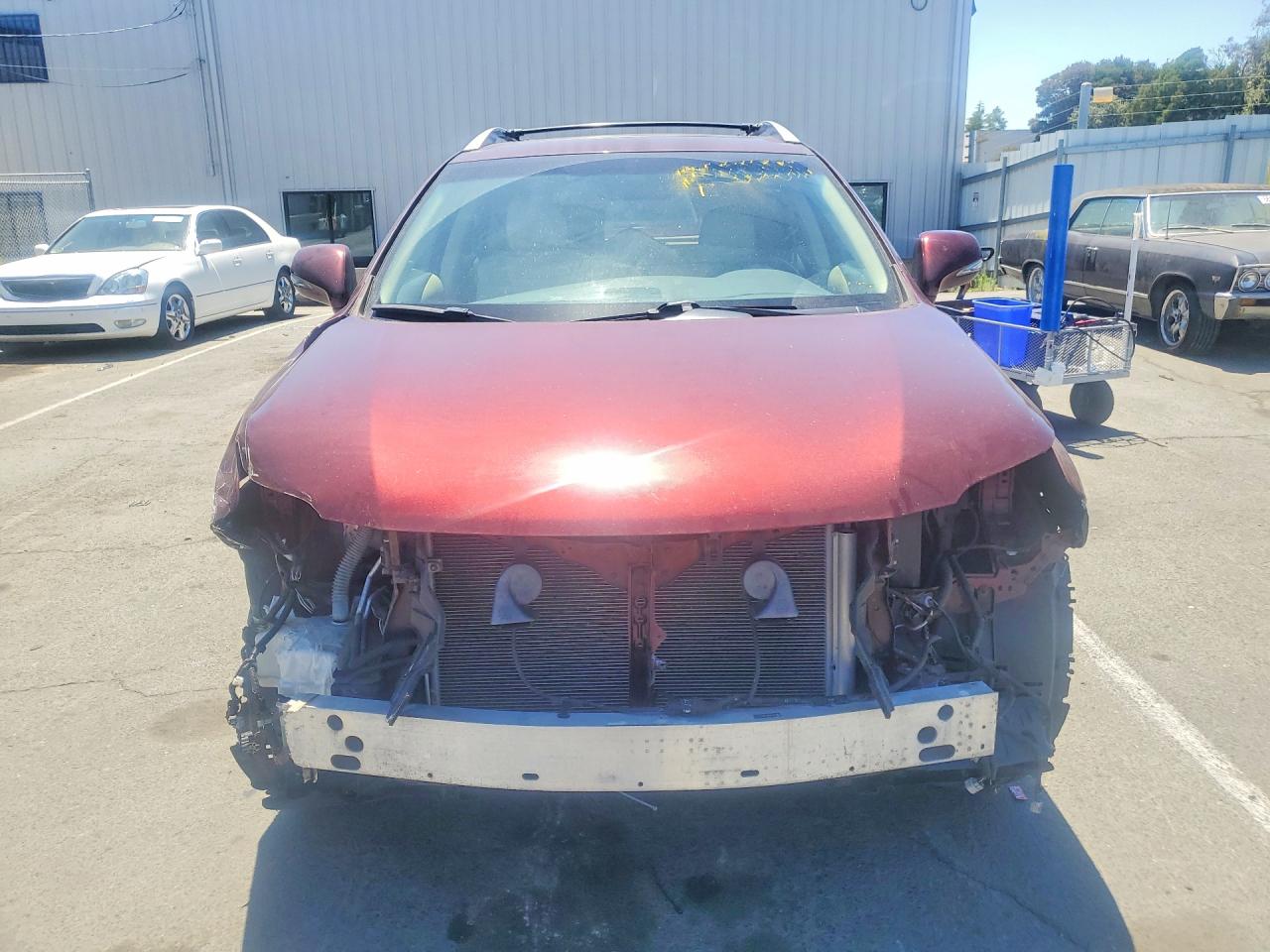 2014 Lexus Rx 350 Base Burgundy vin: 2T2BK1BA5EC227952
