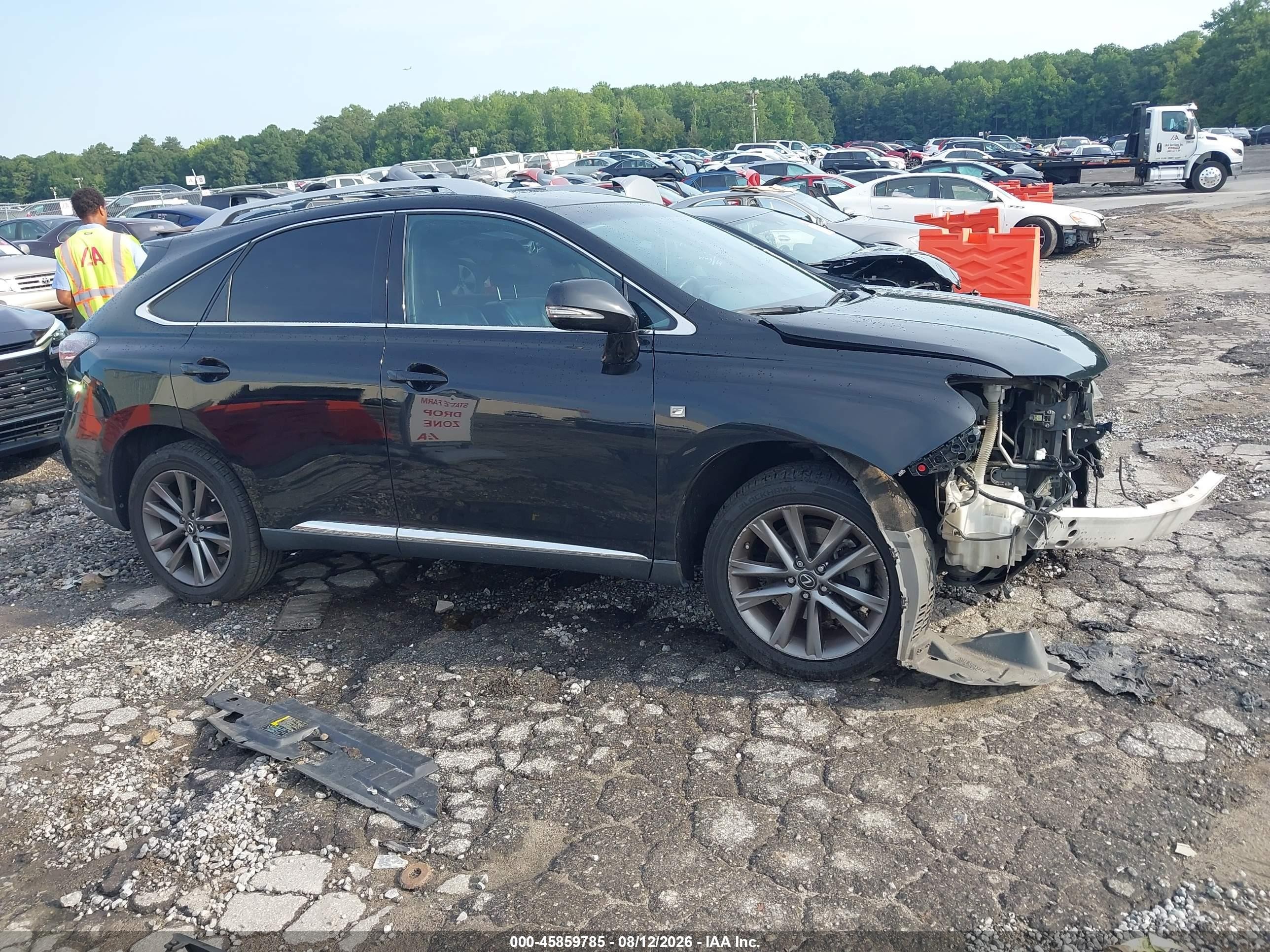 2014 Lexus Rx 350 F Sport Черный vin: 2T2BK1BA5EC244668