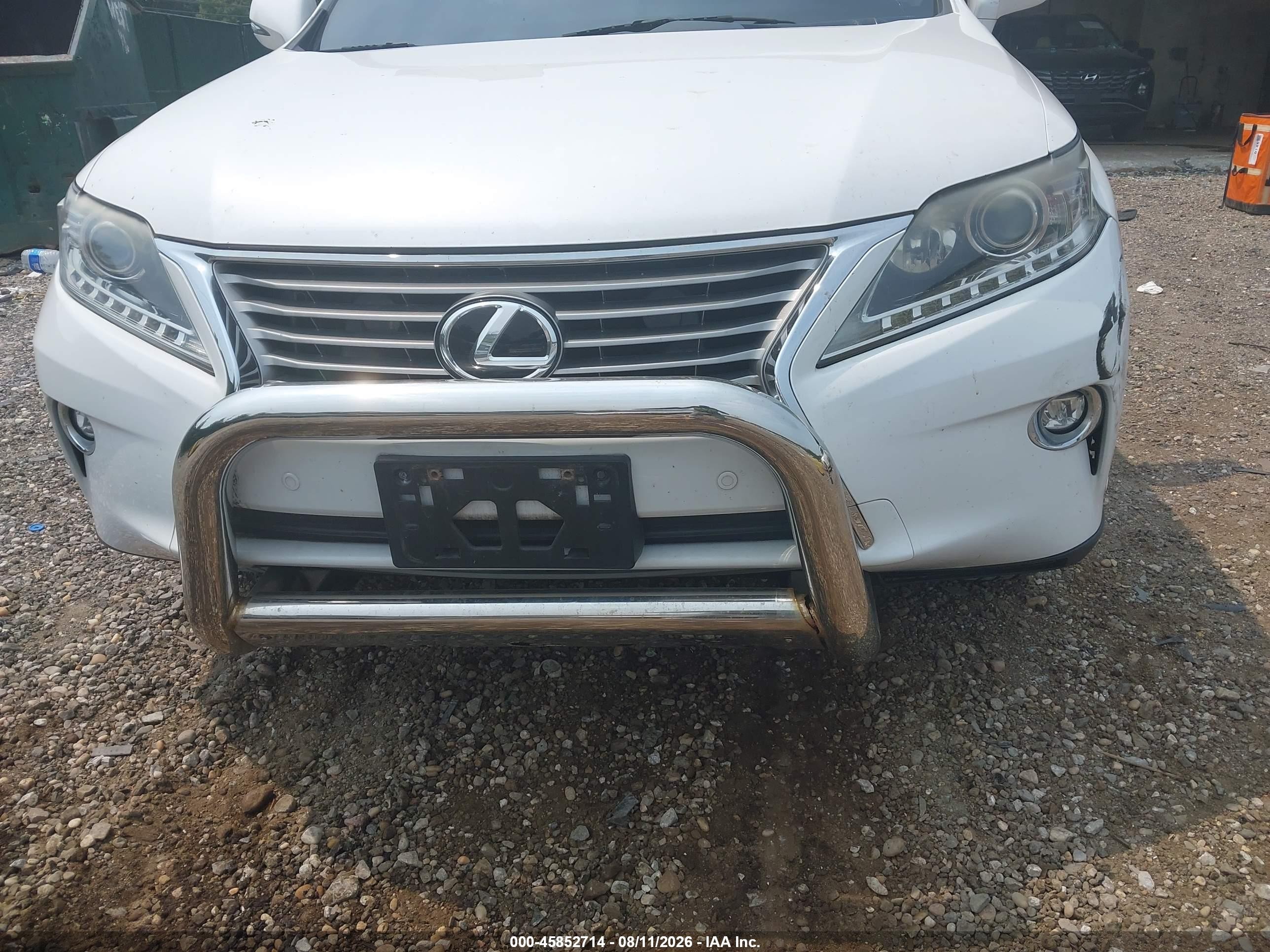 2015 Lexus Rx 350   White vin: 2T2BK1BA5FC259074