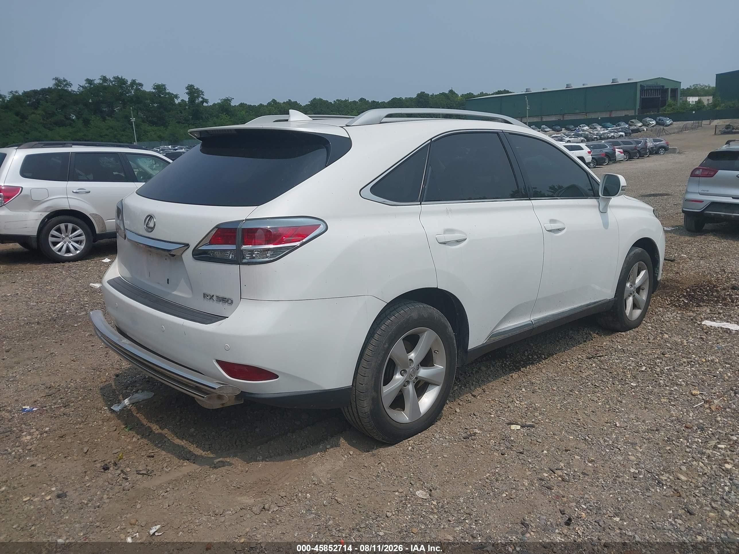 2015 Lexus Rx 350   White vin: 2T2BK1BA5FC259074