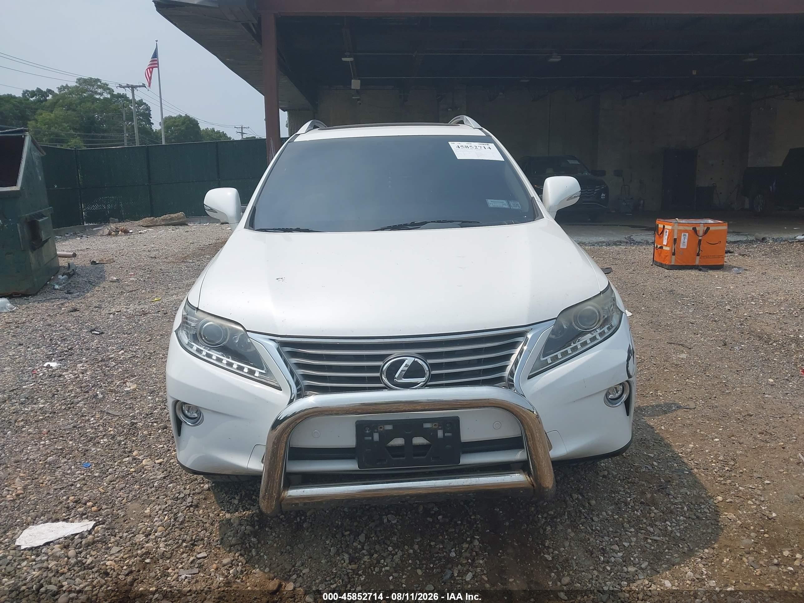 2015 Lexus Rx 350   White vin: 2T2BK1BA5FC259074