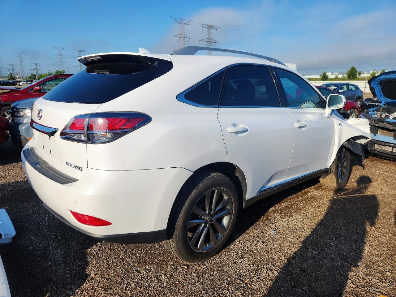 2015 Lexus Rx 350 F Sport White vin: 2T2BK1BA5FC269183