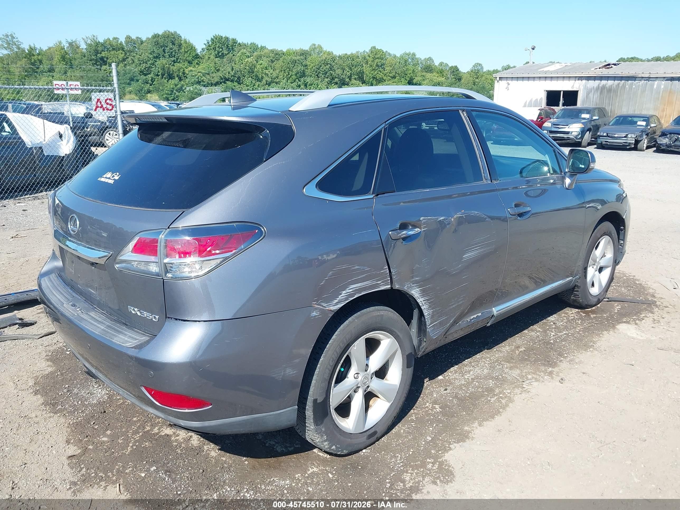 2015 Lexus Rx 350   Серый vin: 2T2BK1BA5FC287182