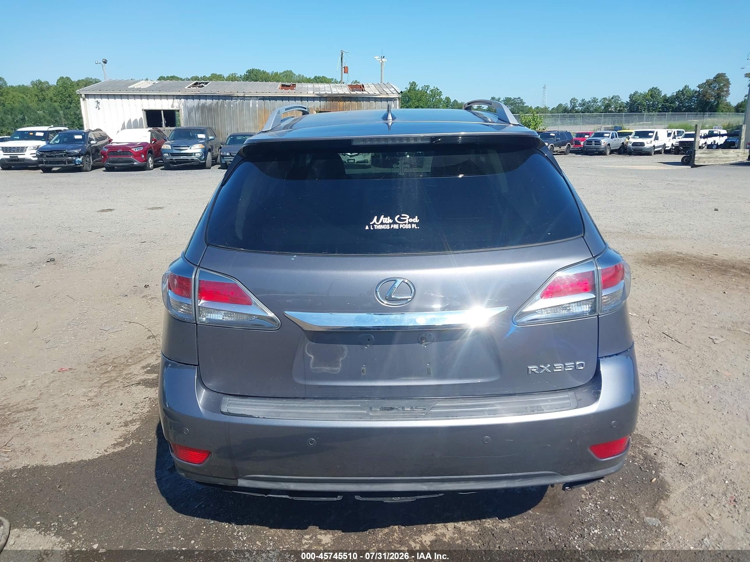 2015 Lexus Rx 350   Серый vin: 2T2BK1BA5FC287182