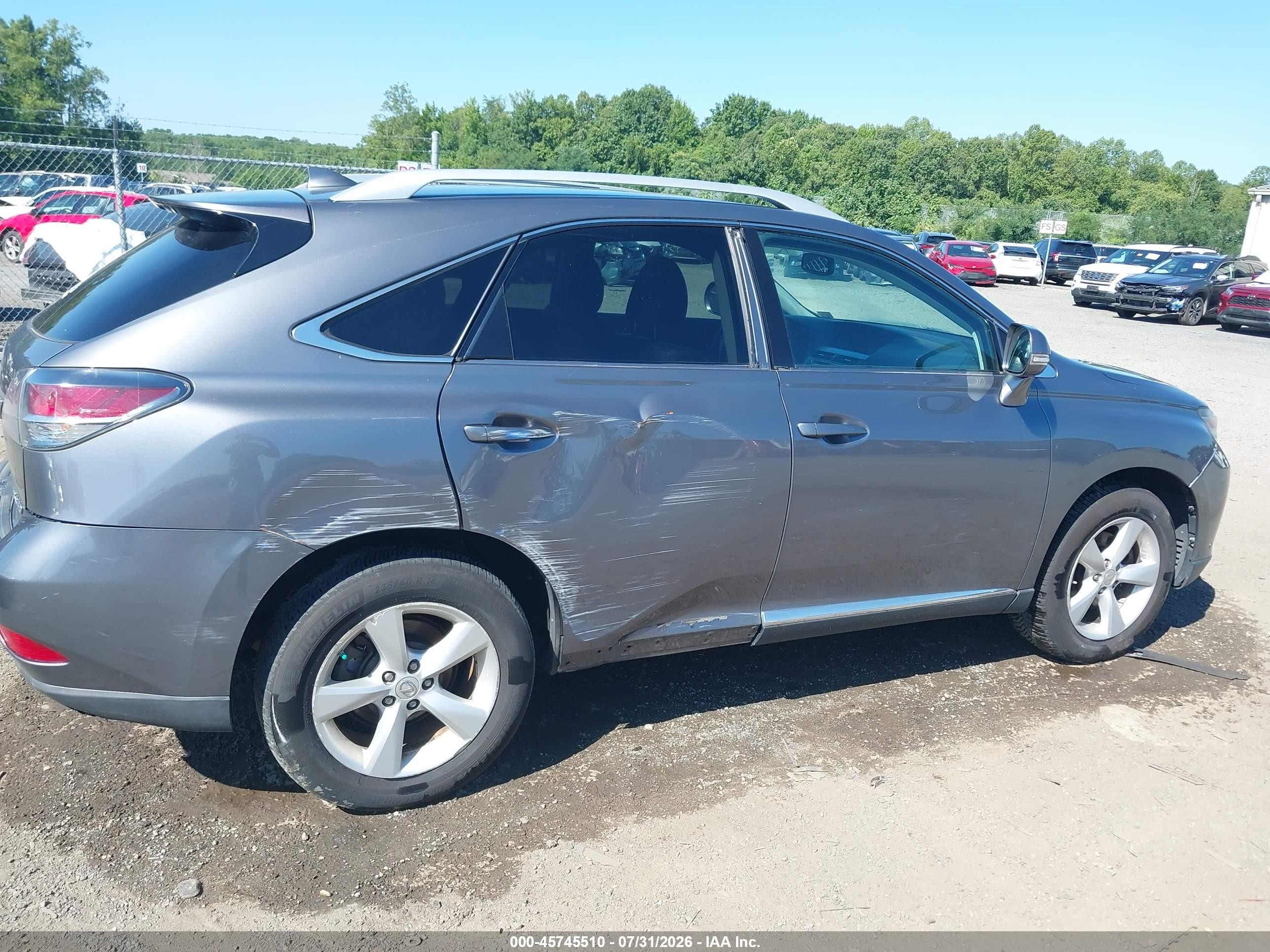 2015 Lexus Rx 350   Серый vin: 2T2BK1BA5FC287182