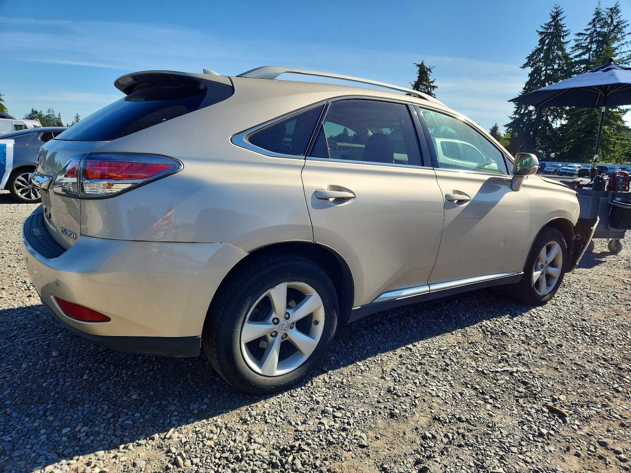 2015 Lexus Rx 350 Base Tan vin: 2T2BK1BA5FC291782