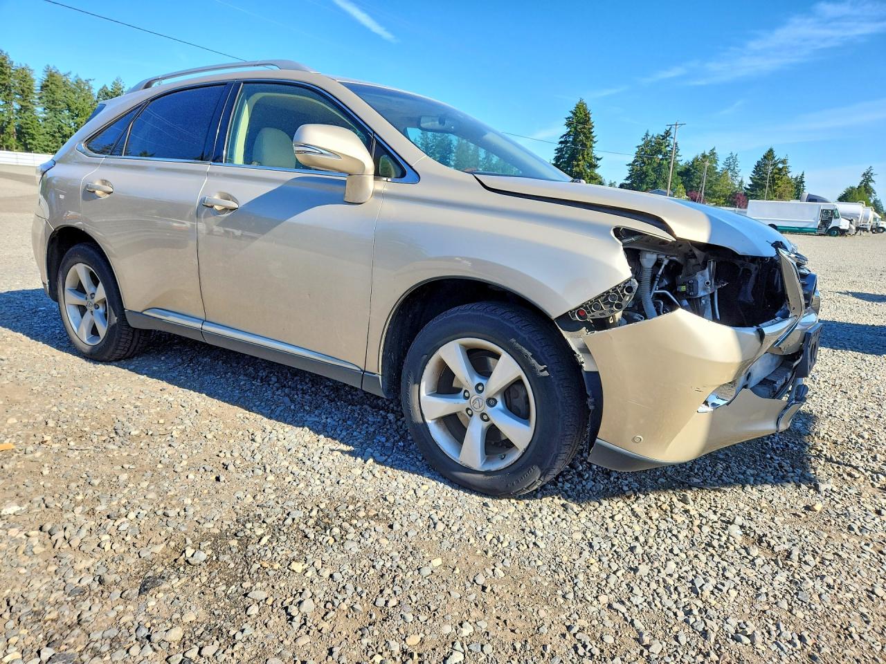 2015 Lexus Rx 350 Base Tan vin: 2T2BK1BA5FC291782