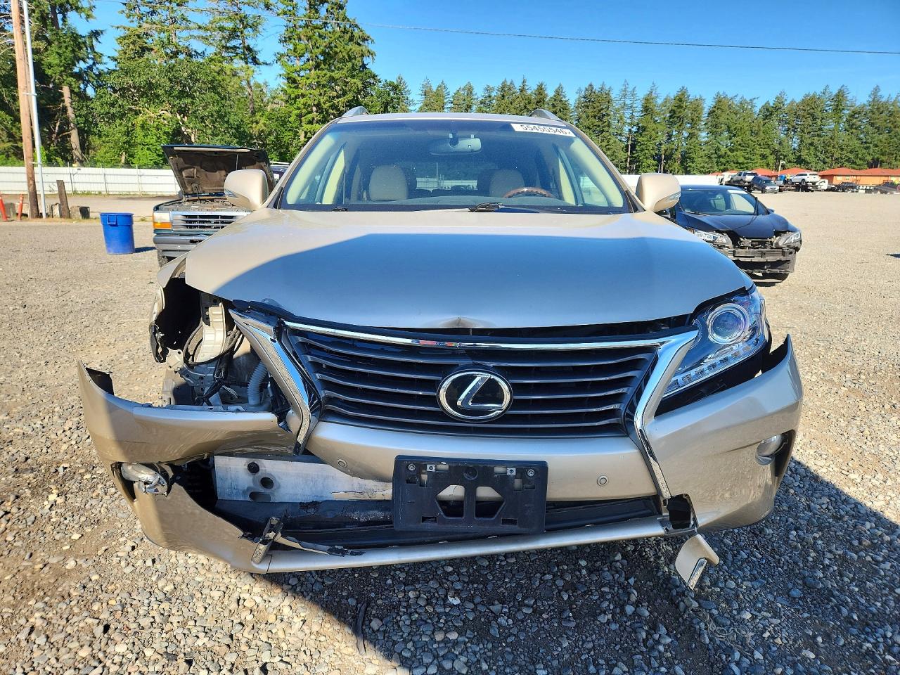 2015 Lexus Rx 350 Base Tan vin: 2T2BK1BA5FC291782
