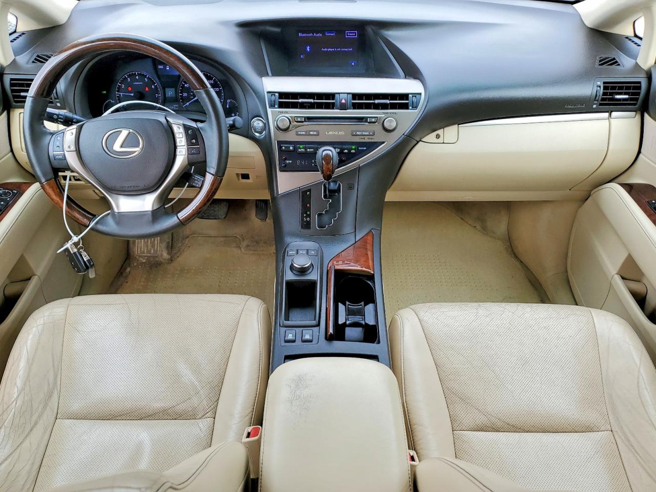 2015 Lexus Rx 350 Base White vin: 2T2BK1BA5FC296979