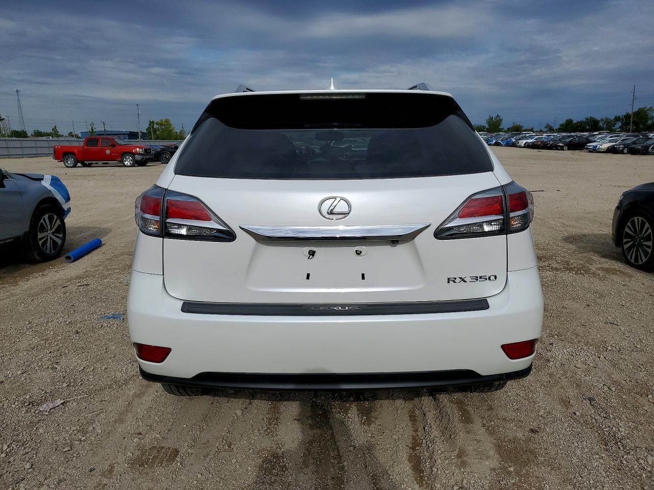 2015 Lexus Rx 350 Base White vin: 2T2BK1BA5FC296979