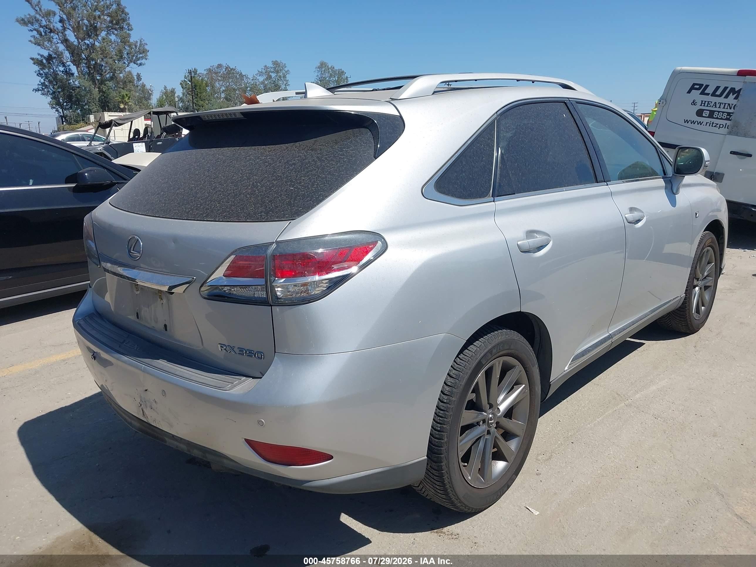 2015 Lexus Rx 350 F Sport Gray vin: 2T2BK1BA5FC309973