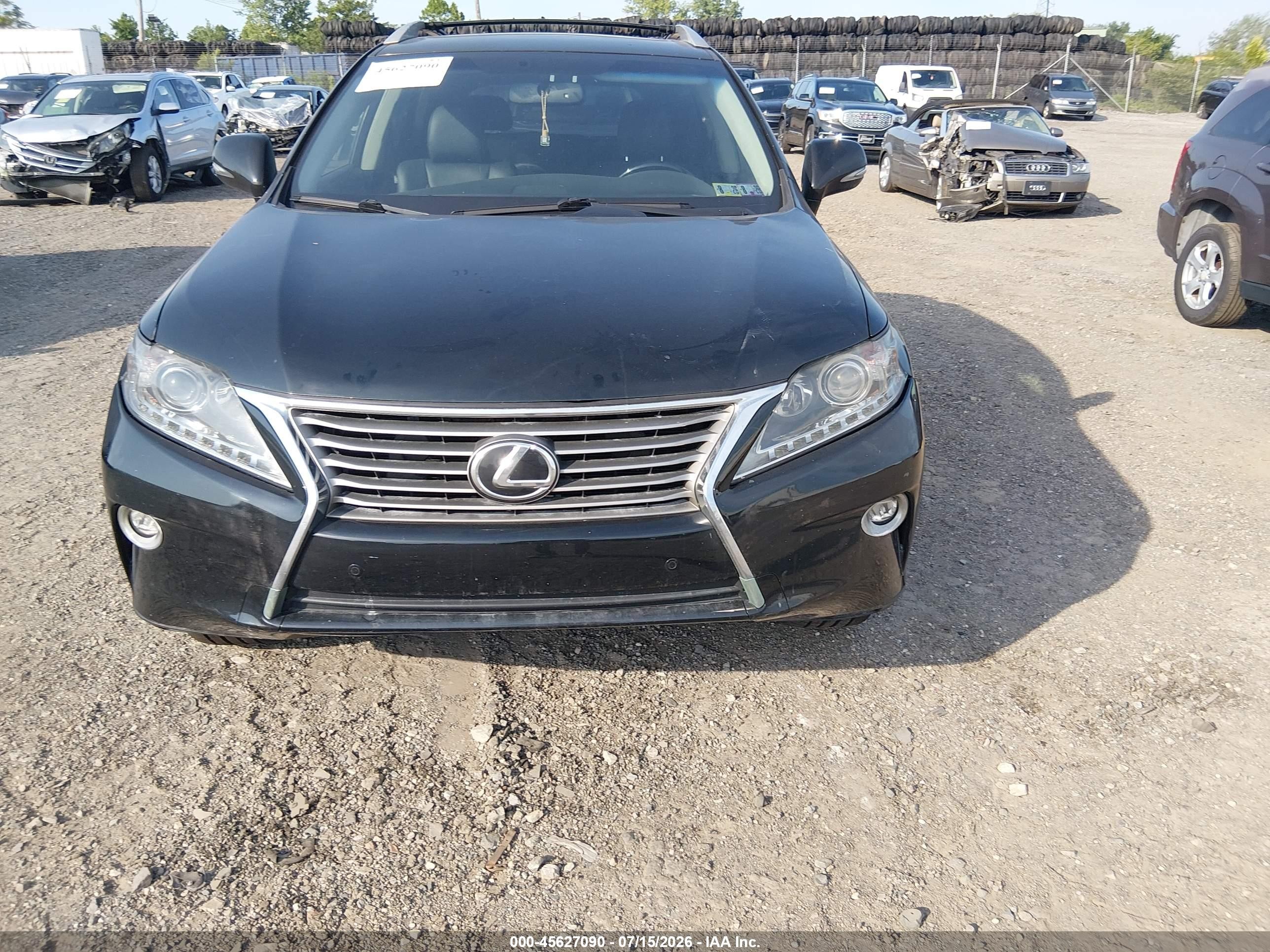 2015 Lexus Rx 350   Black vin: 2T2BK1BA5FC314090