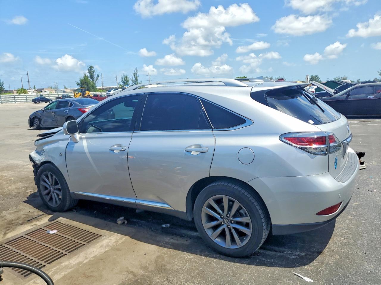 2015 Lexus Rx 350 F Sport Silver vin: 2T2BK1BA5FC326465