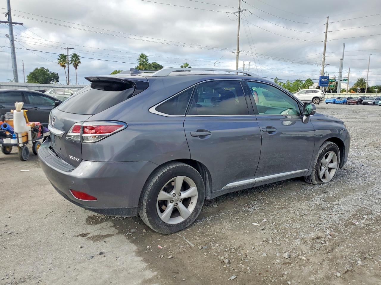 2015 Lexus Rx 350 Base Серый vin: 2T2BK1BA5FC326482