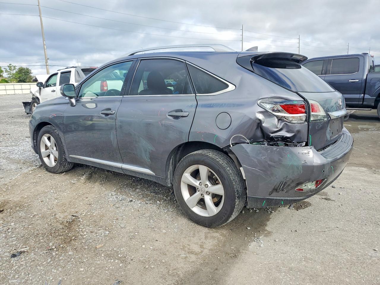 2015 Lexus Rx 350 Base Серый vin: 2T2BK1BA5FC326482