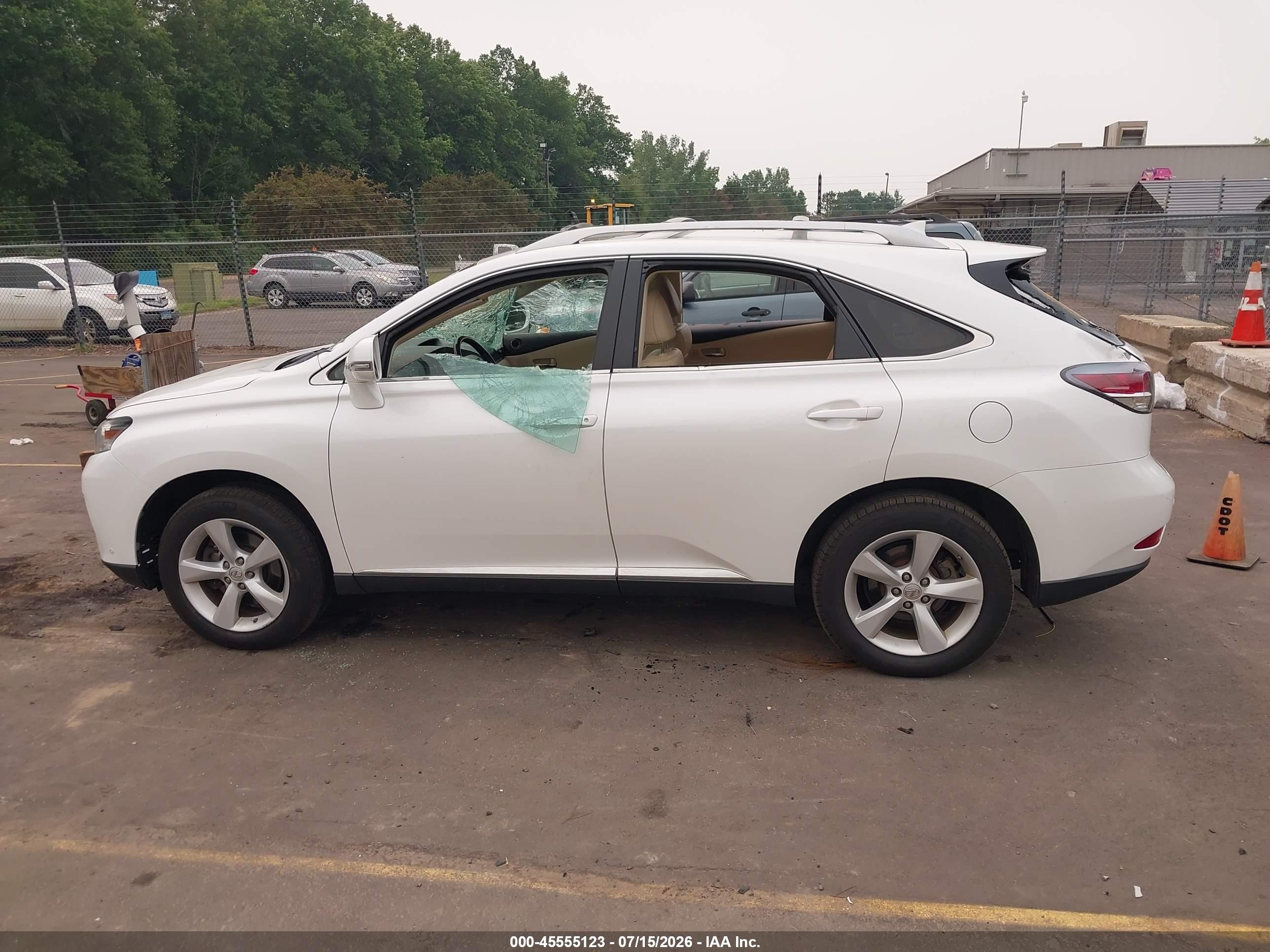 2015 Lexus Rx 350 White vin: 2T2BK1BA5FC337787