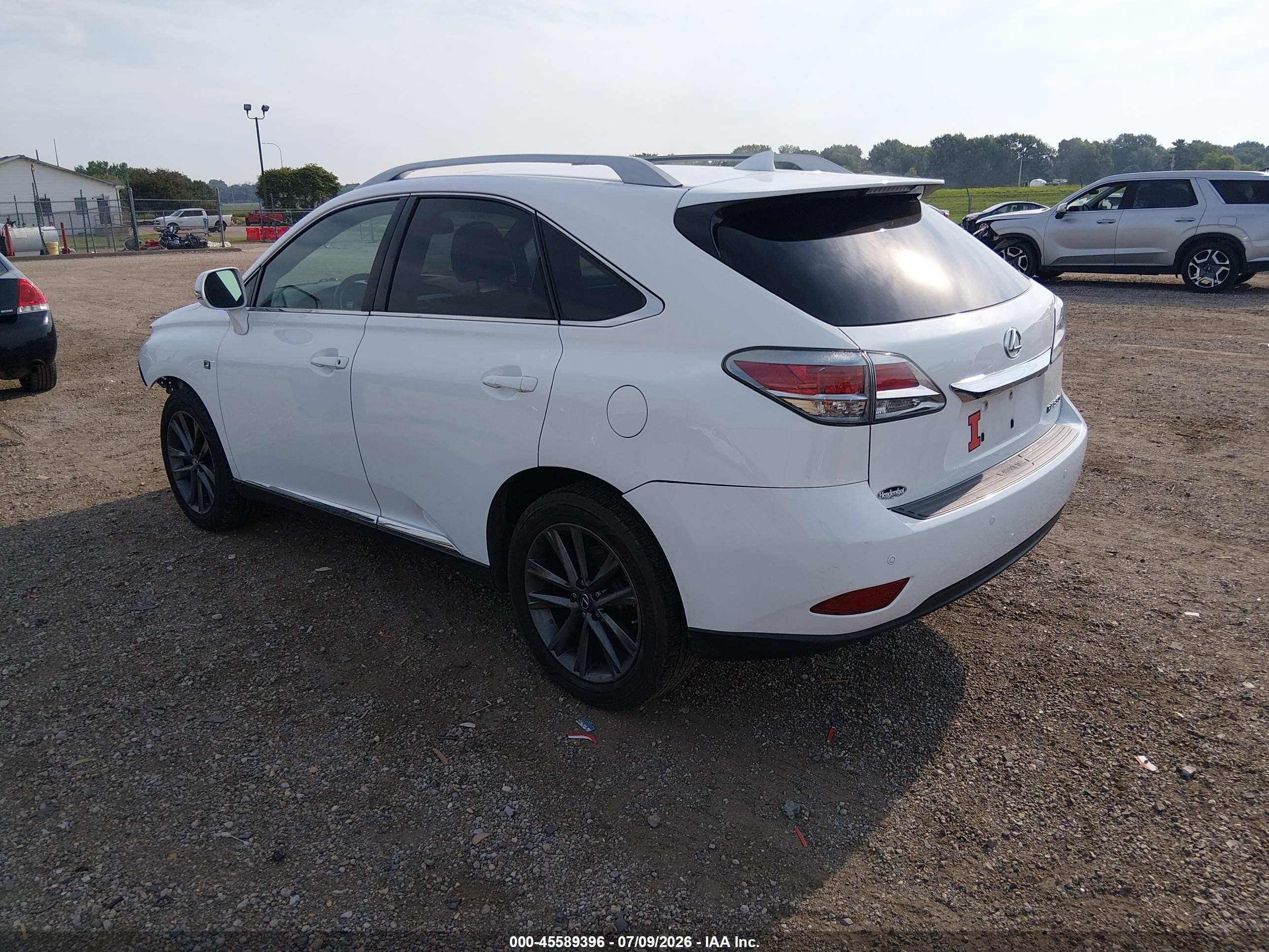 2015 Lexus Rx 350 F Sport White vin: 2T2BK1BA5FC338017