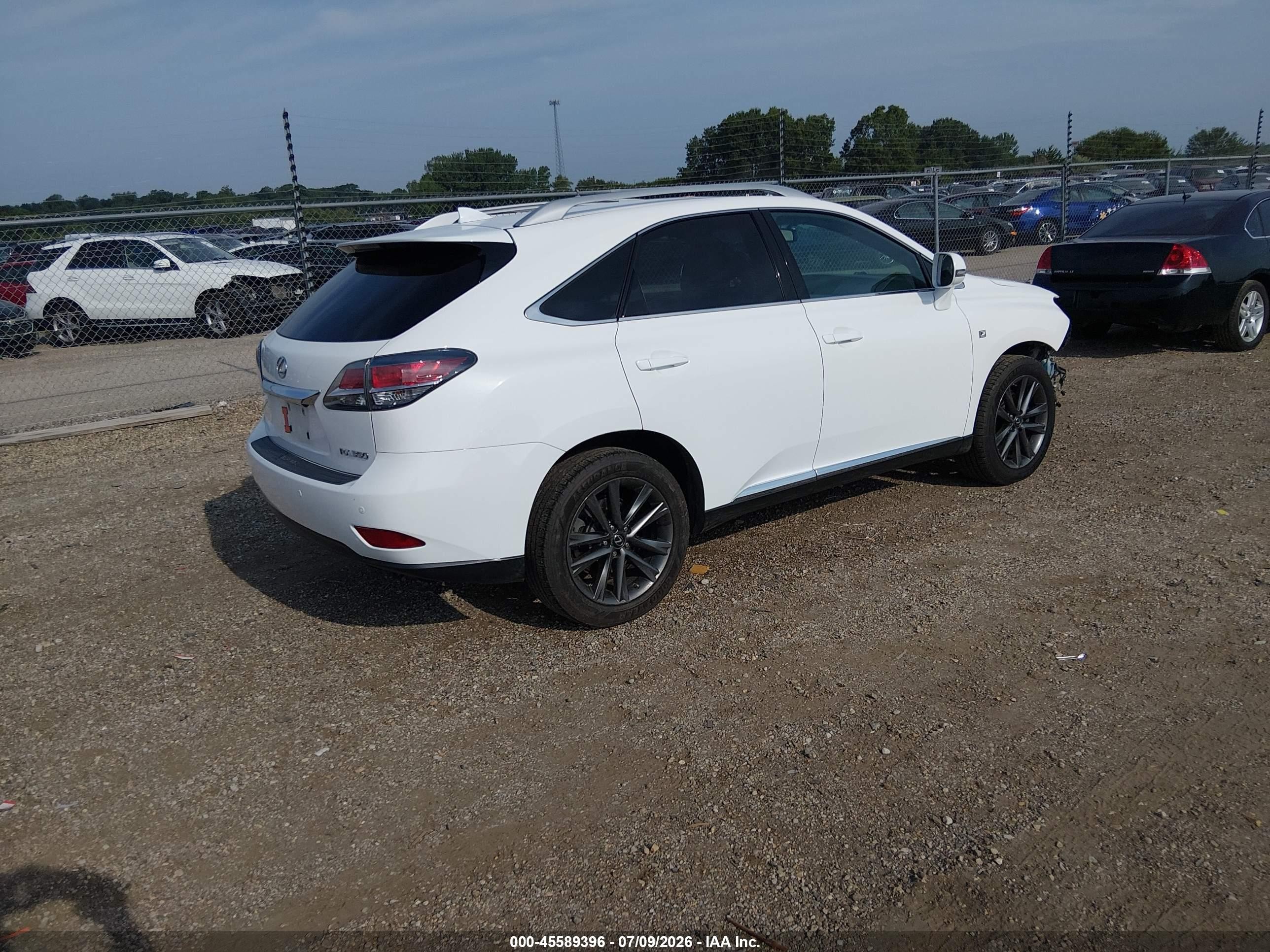 2015 Lexus Rx 350 F Sport White vin: 2T2BK1BA5FC338017