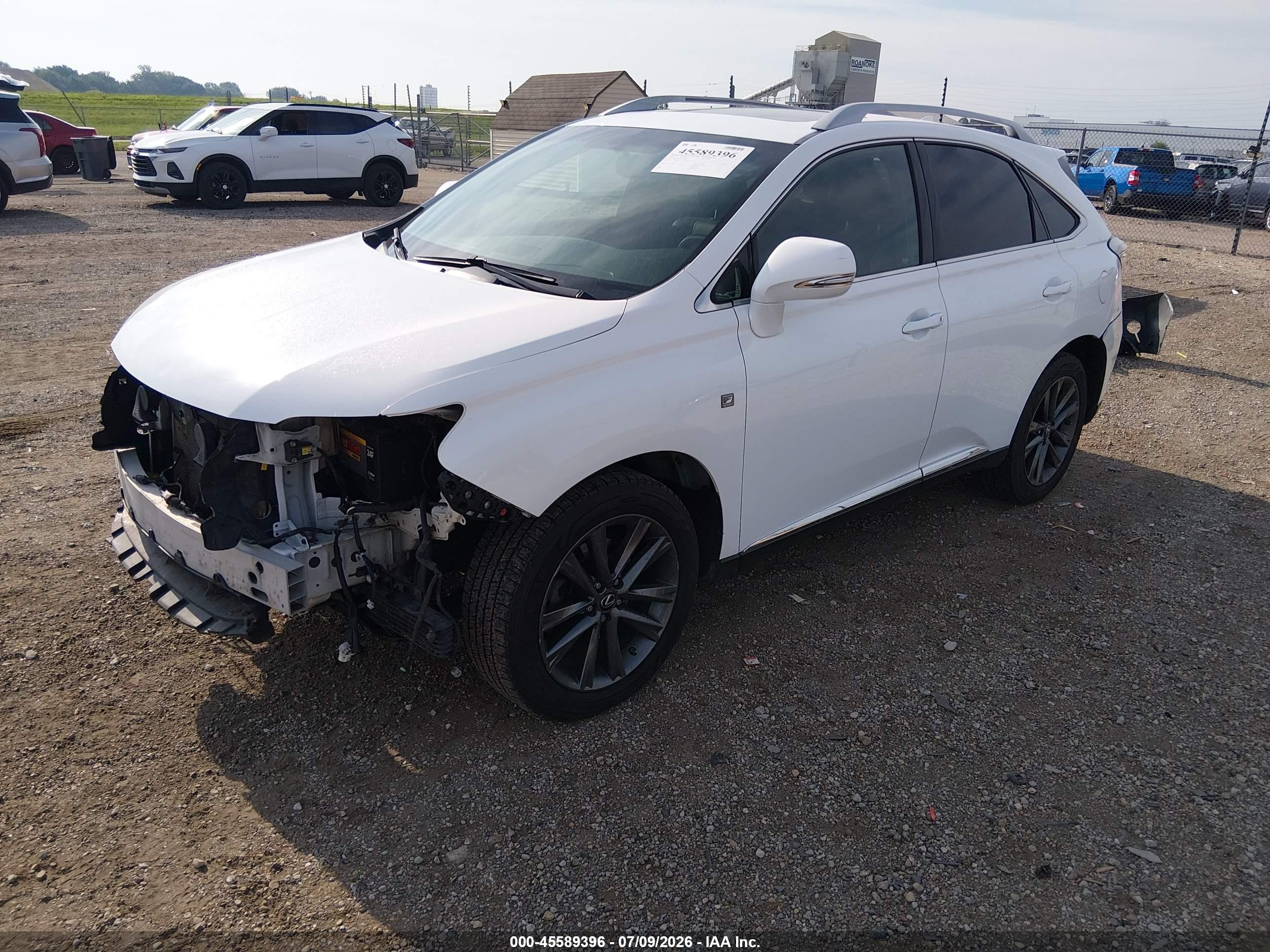 2015 Lexus Rx 350 F Sport White vin: 2T2BK1BA5FC338017