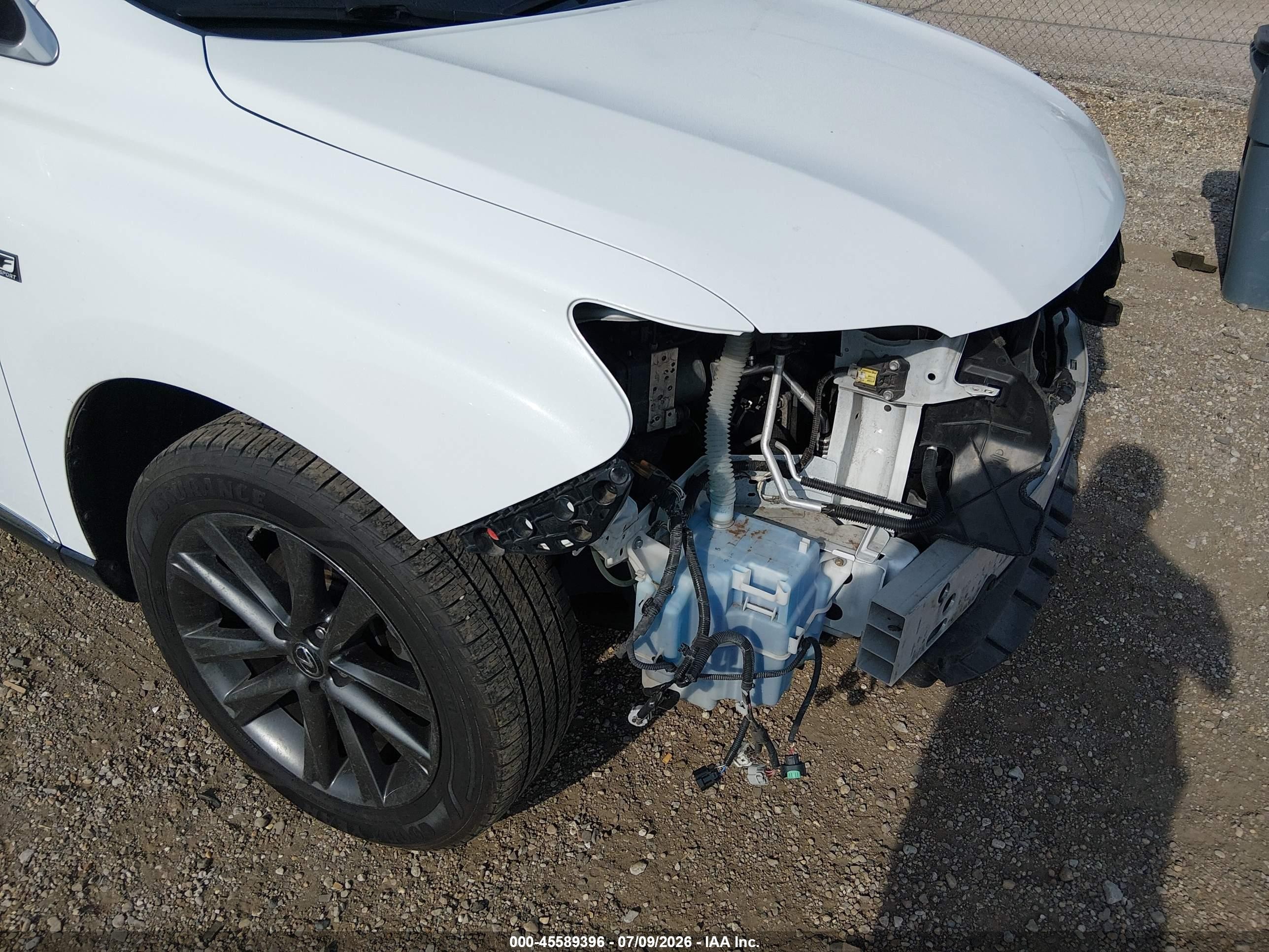 2015 Lexus Rx 350 F Sport White vin: 2T2BK1BA5FC338017