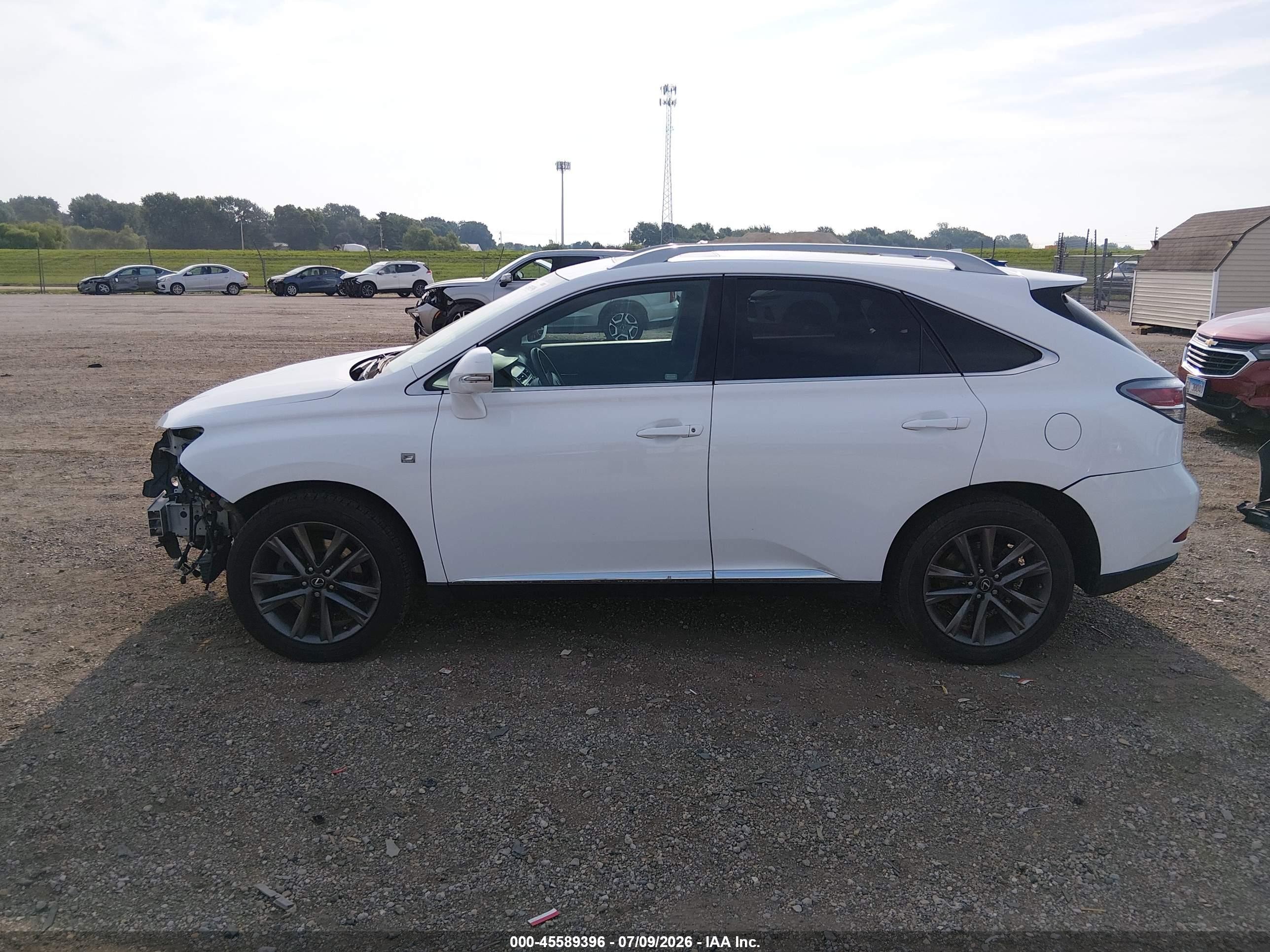 2015 Lexus Rx 350 F Sport White vin: 2T2BK1BA5FC338017