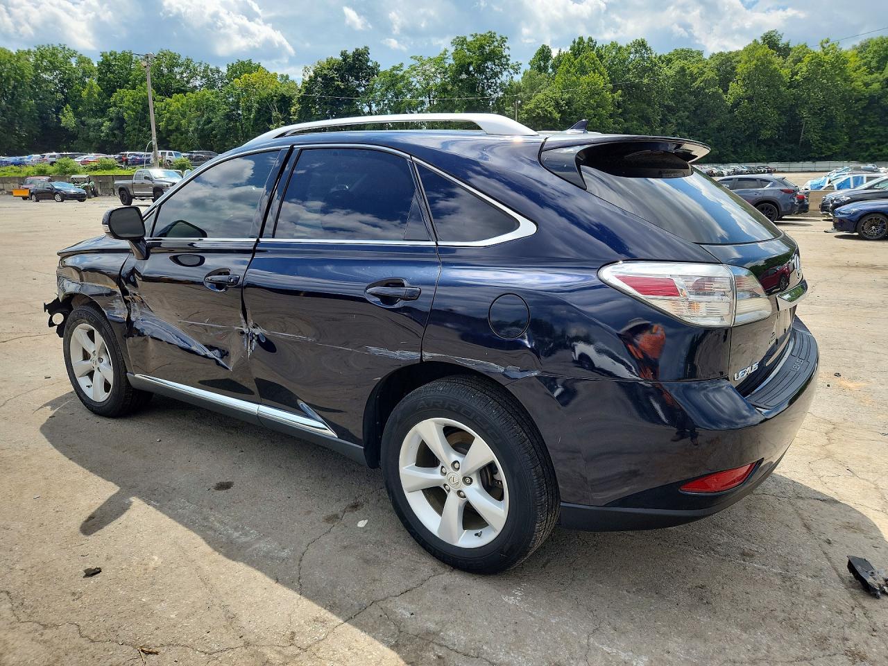 2010 Lexus Rx 350 Blue vin: 2T2BK1BA6AC001820