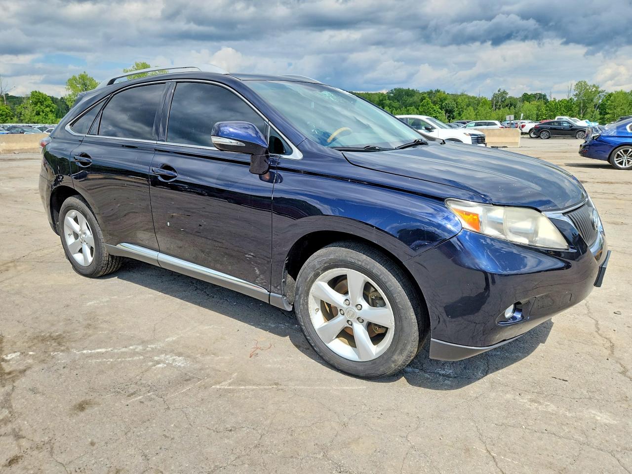 2010 Lexus Rx 350 Blue vin: 2T2BK1BA6AC001820