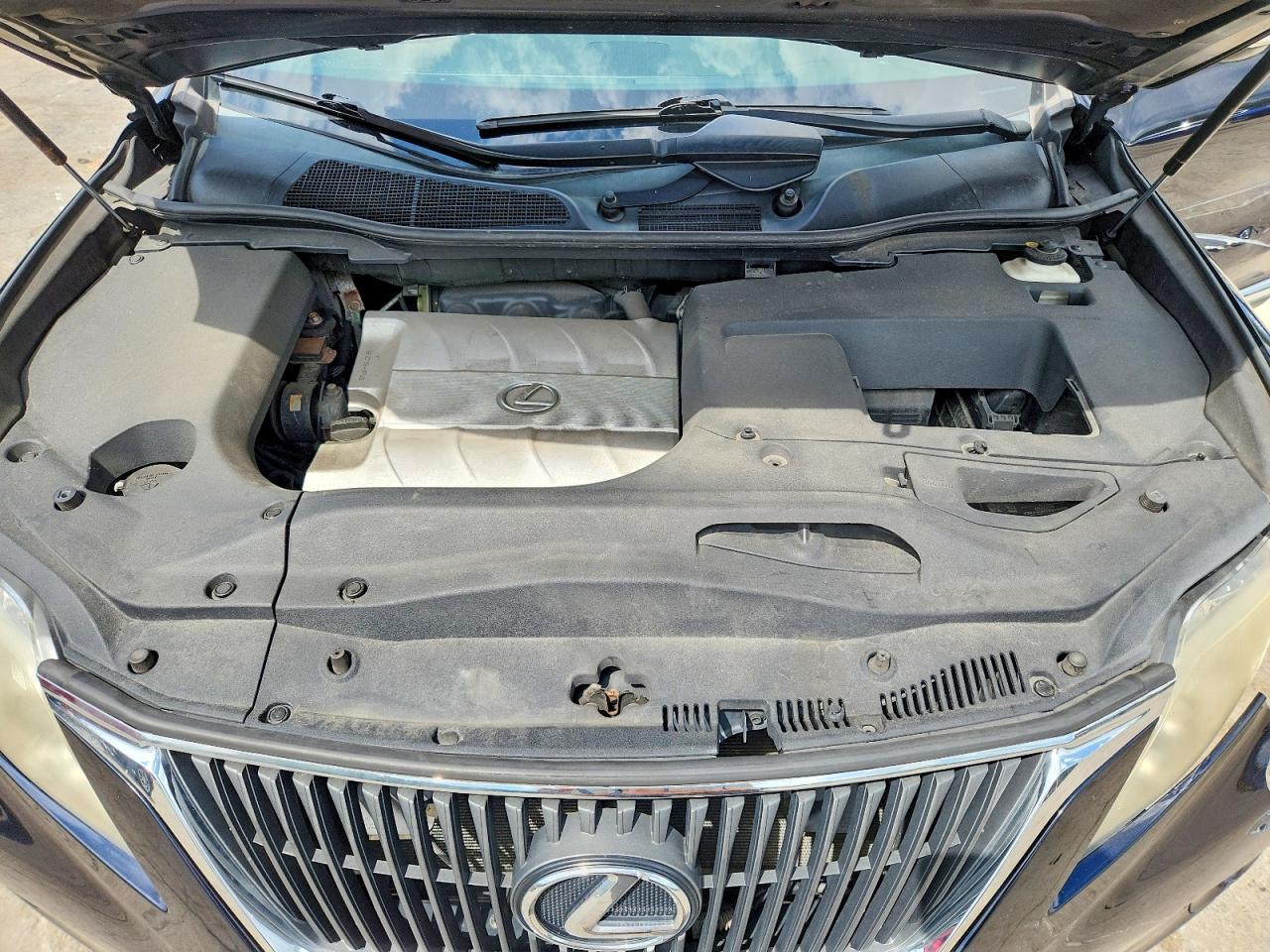 2010 Lexus Rx 350 Blue vin: 2T2BK1BA6AC001820