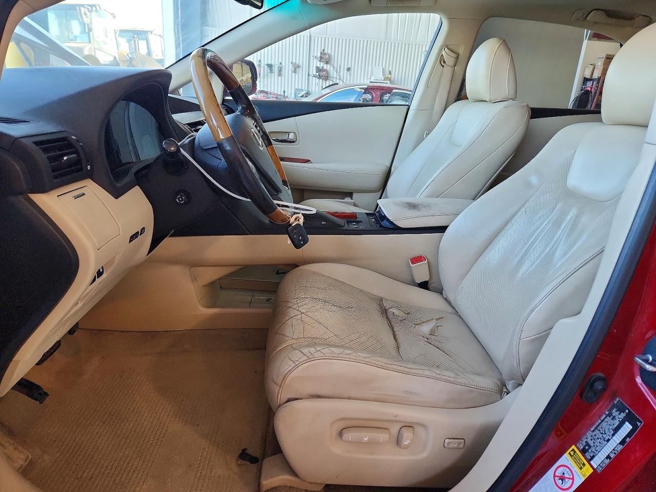 2010 Lexus Rx 350 Burgundy vin: 2T2BK1BA6AC006886