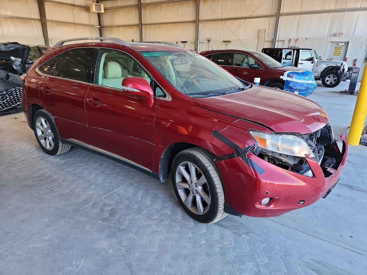 2010 Lexus Rx 350 Burgundy vin: 2T2BK1BA6AC006886