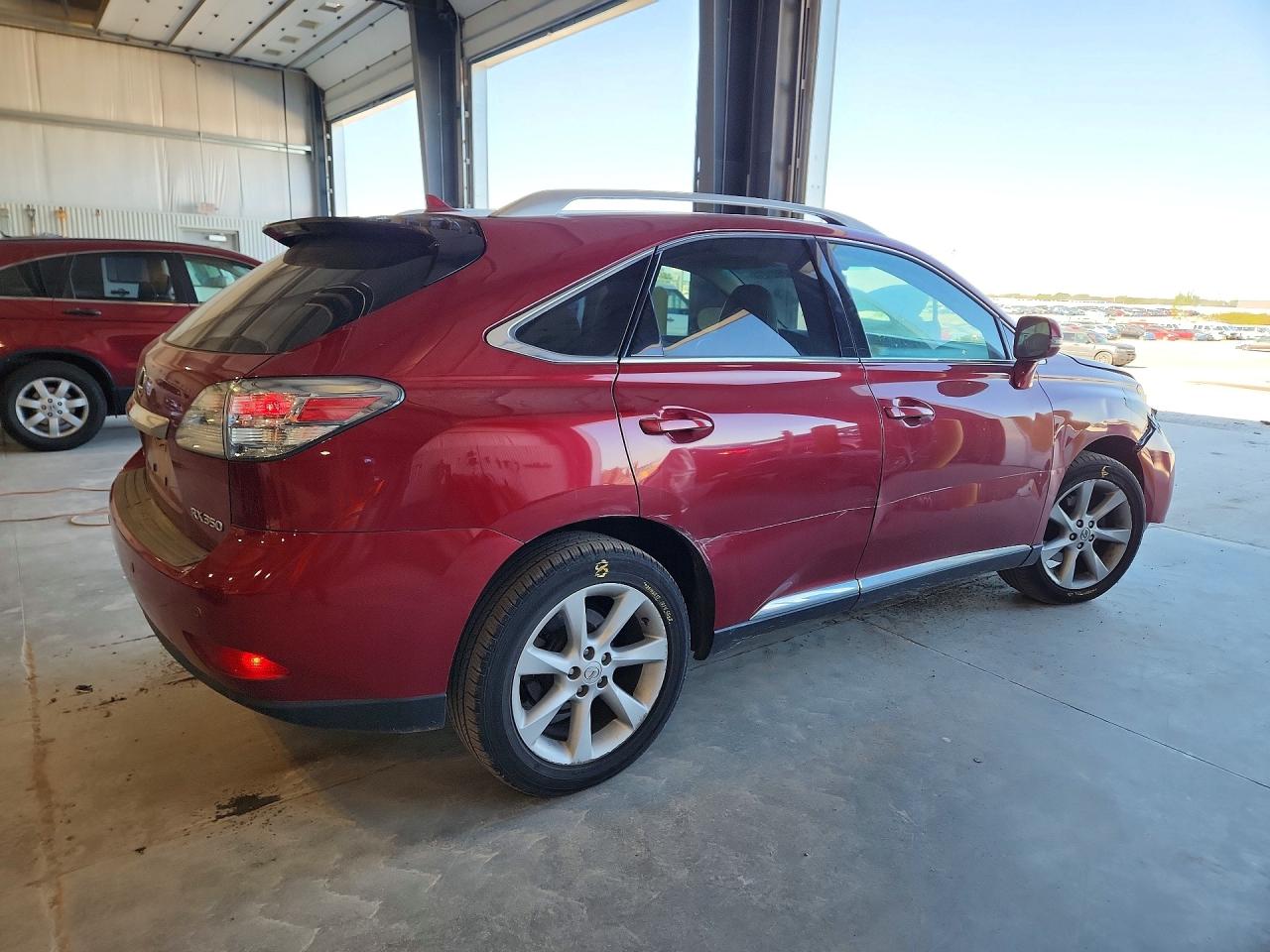 2010 Lexus Rx 350 Burgundy vin: 2T2BK1BA6AC006886