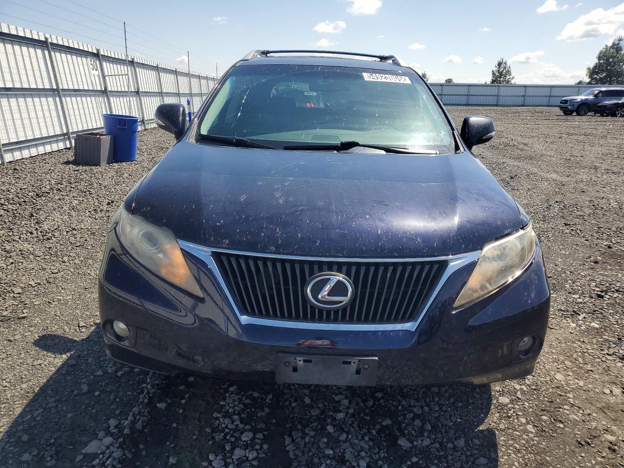 2010 Lexus Rx 350 Blue vin: 2T2BK1BA6AC025485
