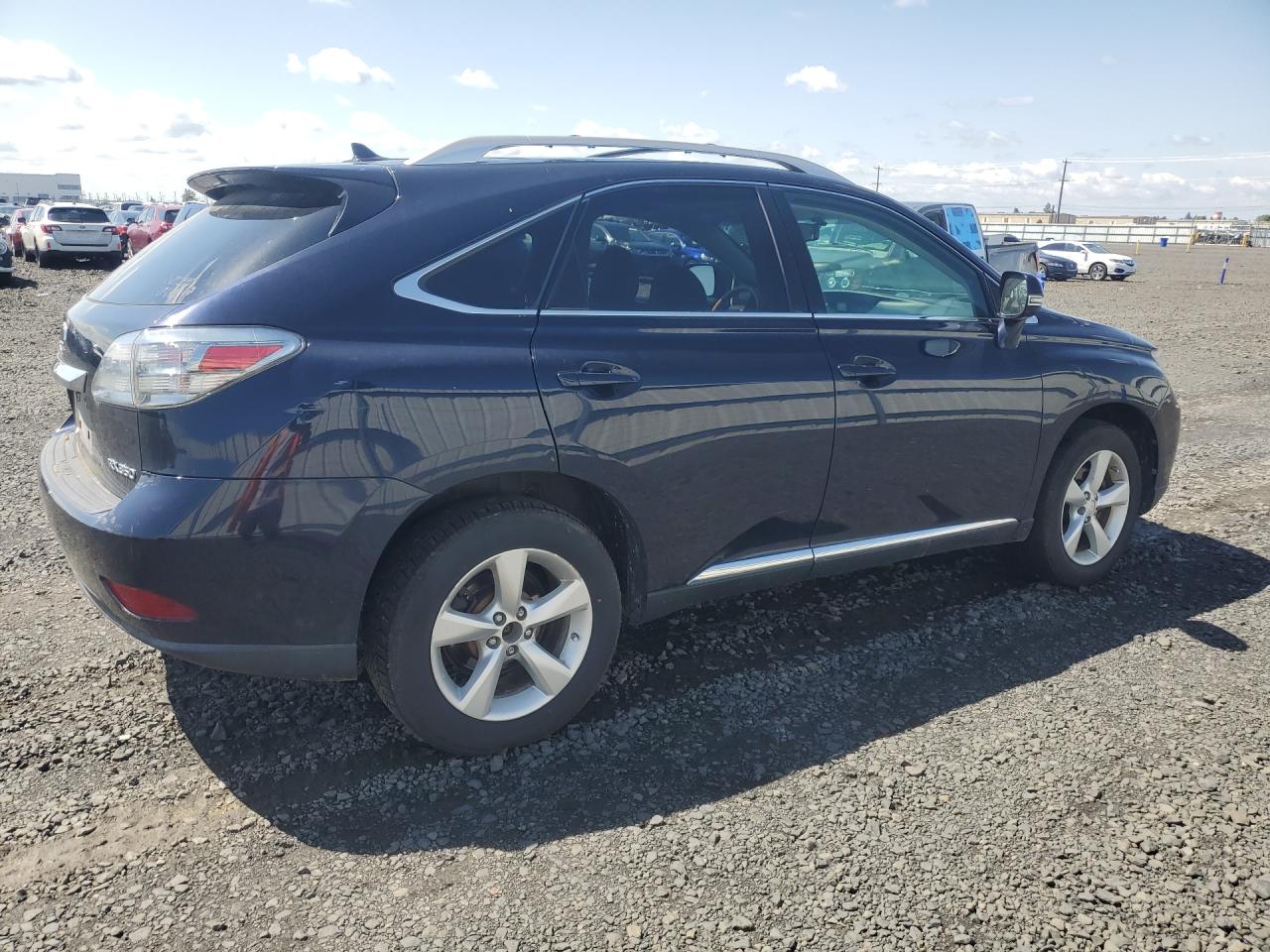 2010 Lexus Rx 350 Blue vin: 2T2BK1BA6AC025485 Damage: Right Qtr Panel, Dent(S) W/No Paint Dmg, 1 To 2 Inches