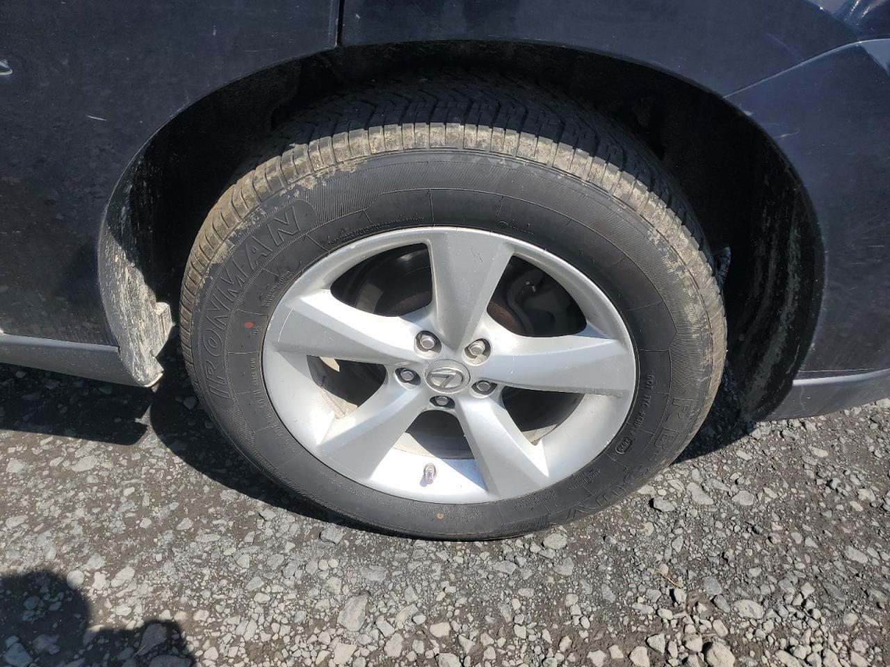 2010 Lexus Rx 350 Blue vin: 2T2BK1BA6AC025485 Damage: Left Rear Wheel, Multiple Scratches Light, 3